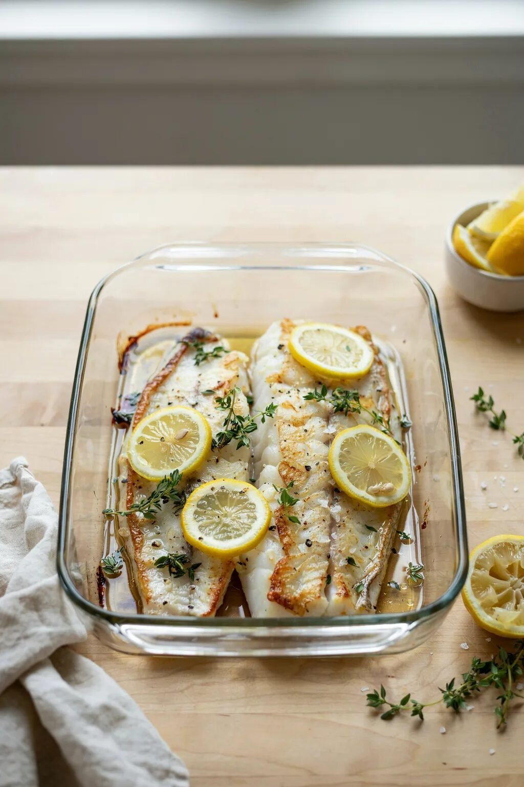 Lemon Herb Cod