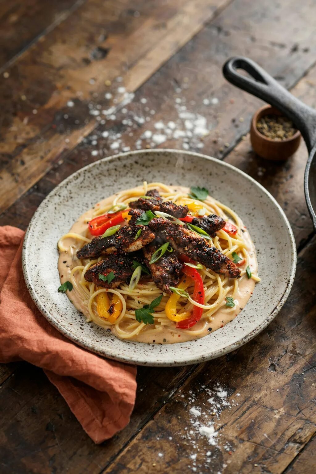 Creamy Cajun Chicken Pasta