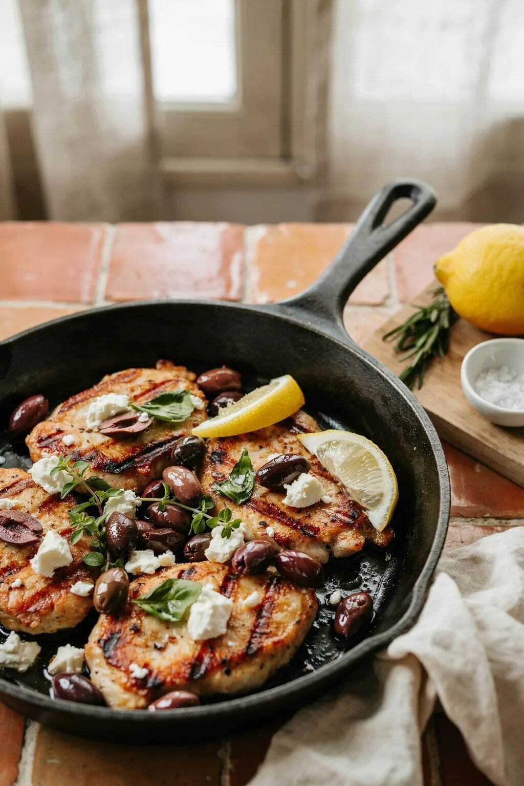Mediterranean Chicken Skillet