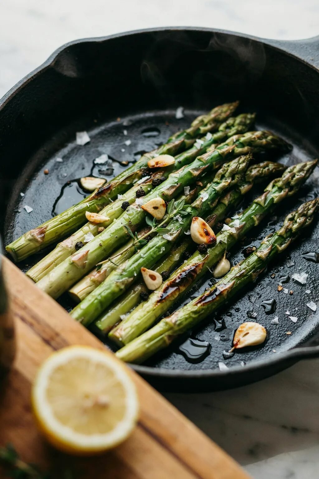 Garlic Butter Asparagus