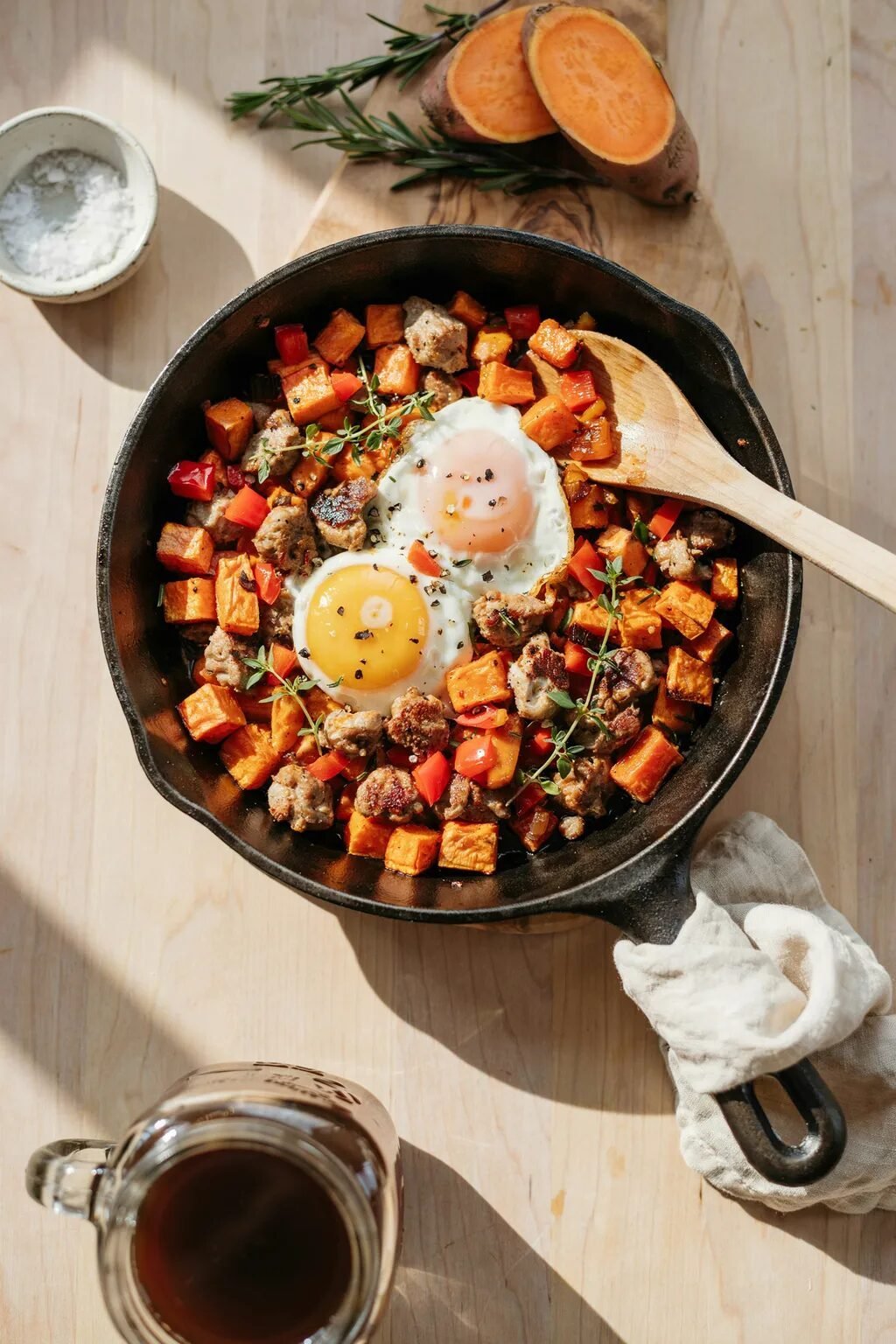 Sweet Potato Turkey Hash