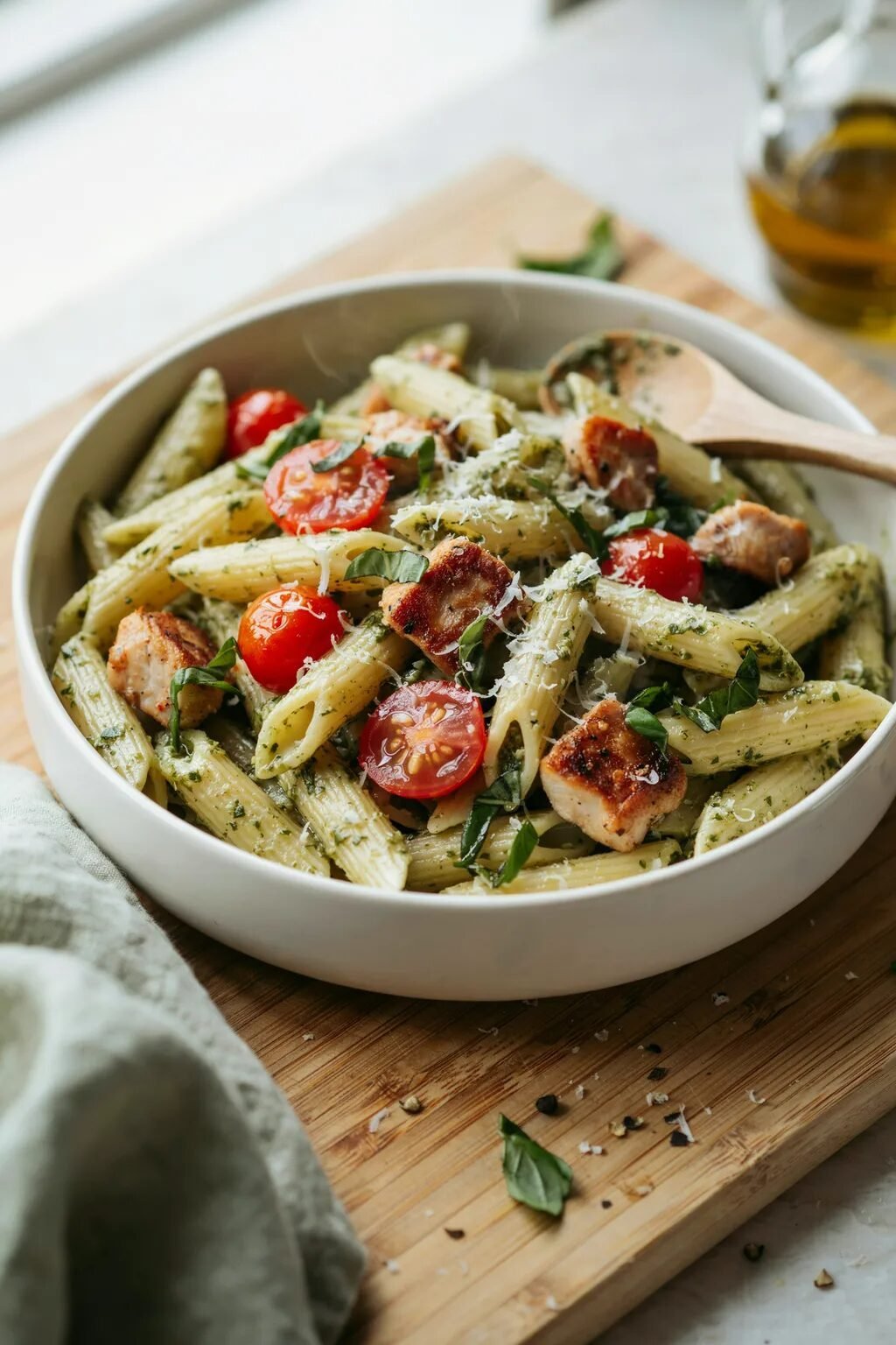 Pesto Chicken Pasta