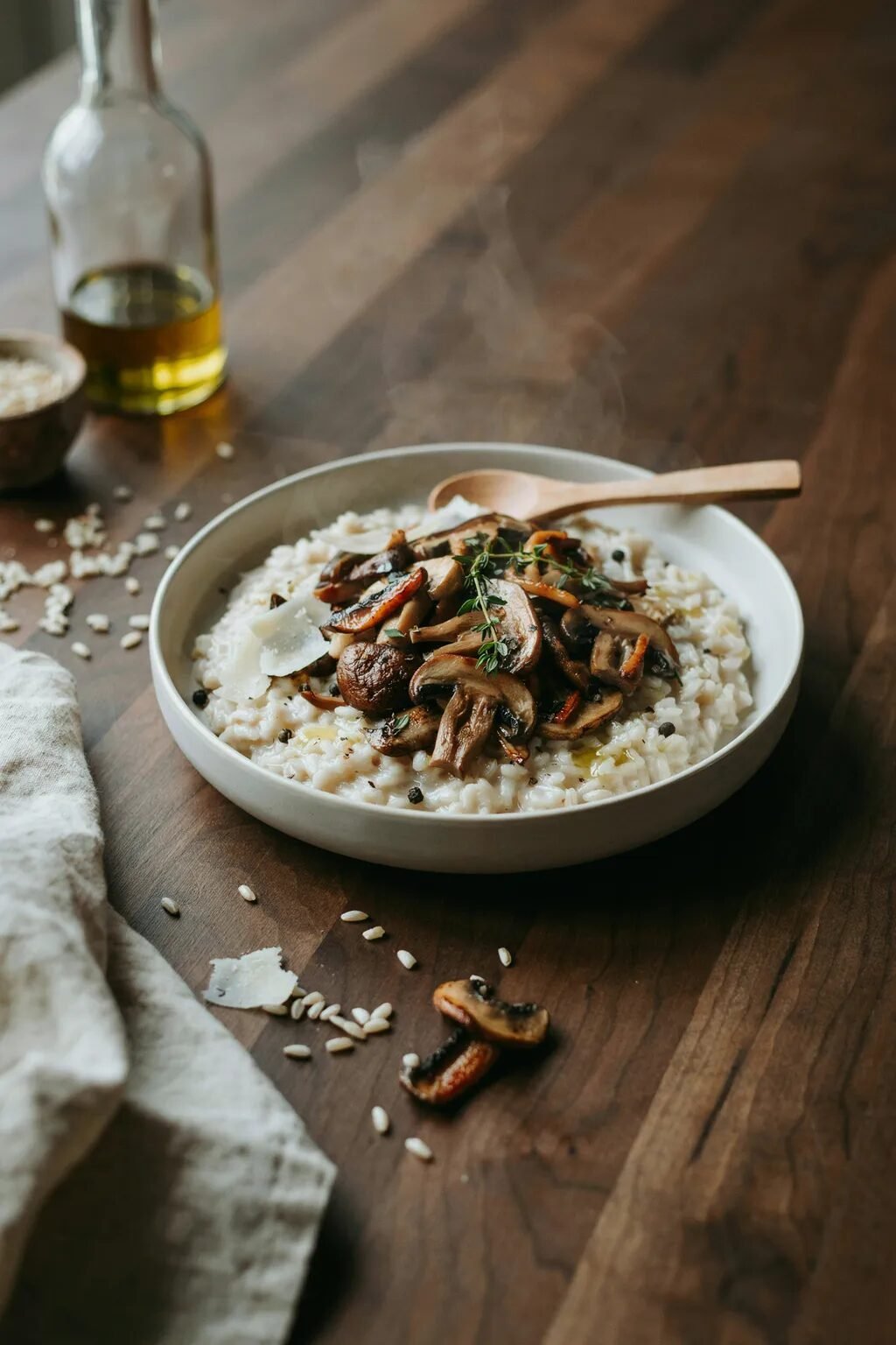 Creamy Mushroom Risotto