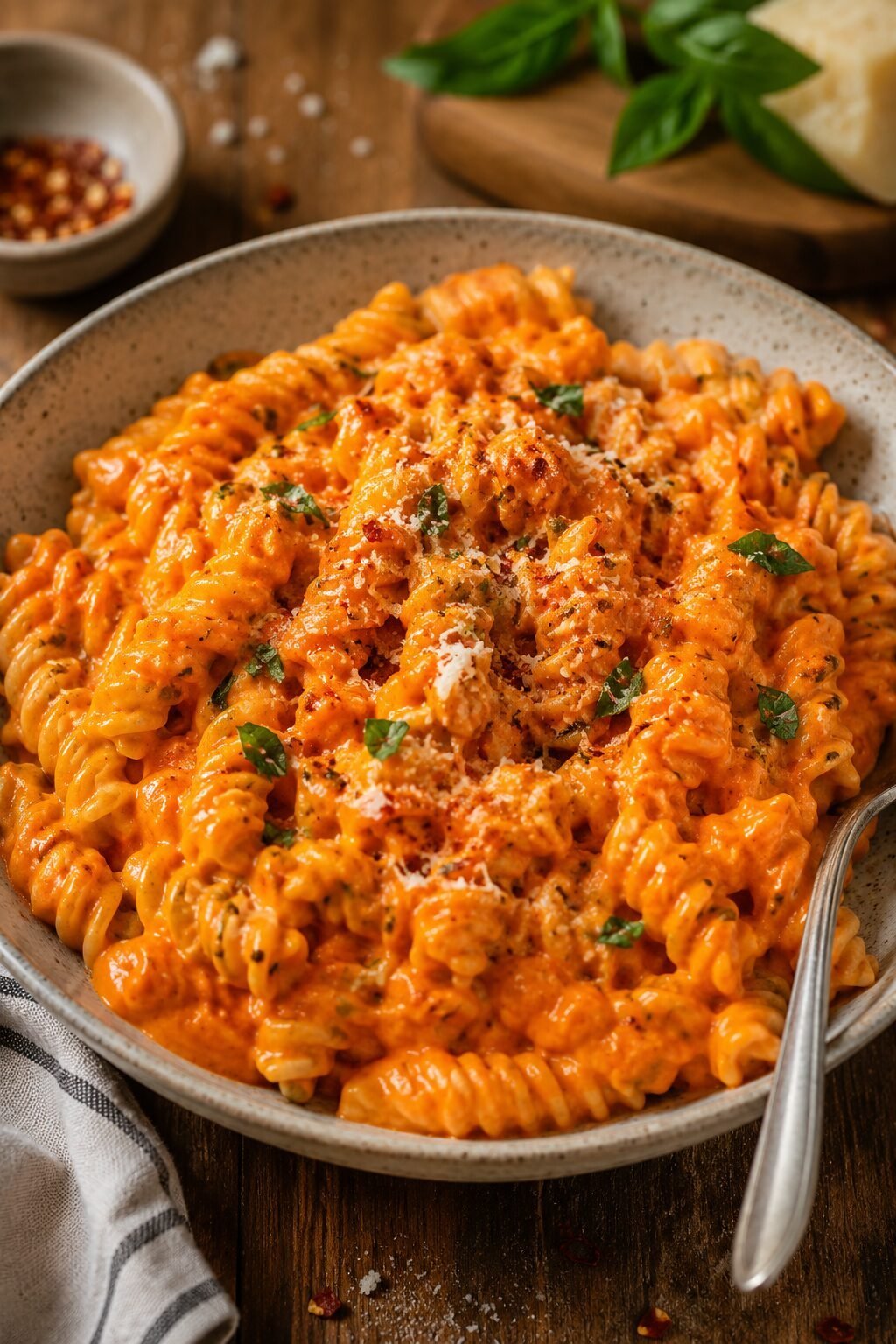 Roasted Red Pepper Pasta