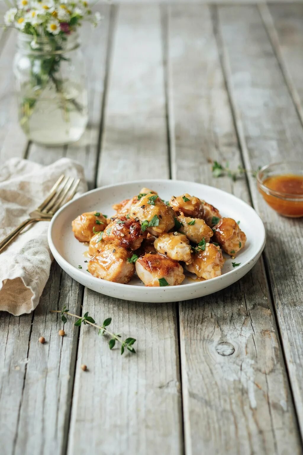 Honey Mustard Chicken Bites