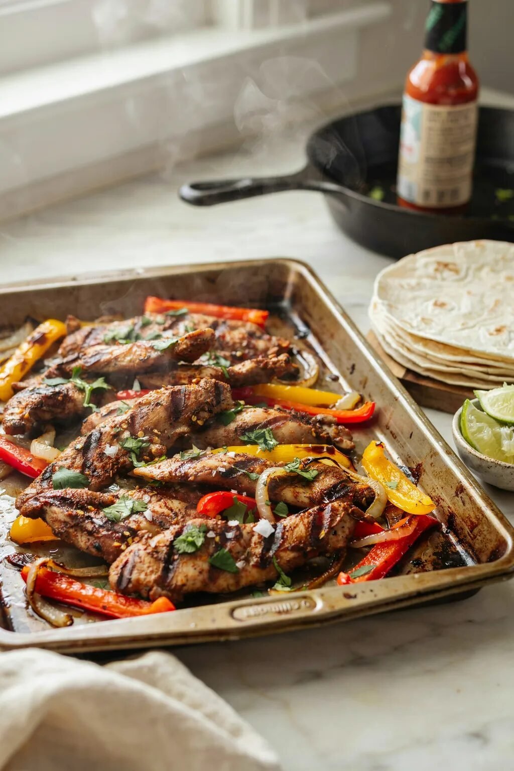 Sheet Pan Fajita Chicken