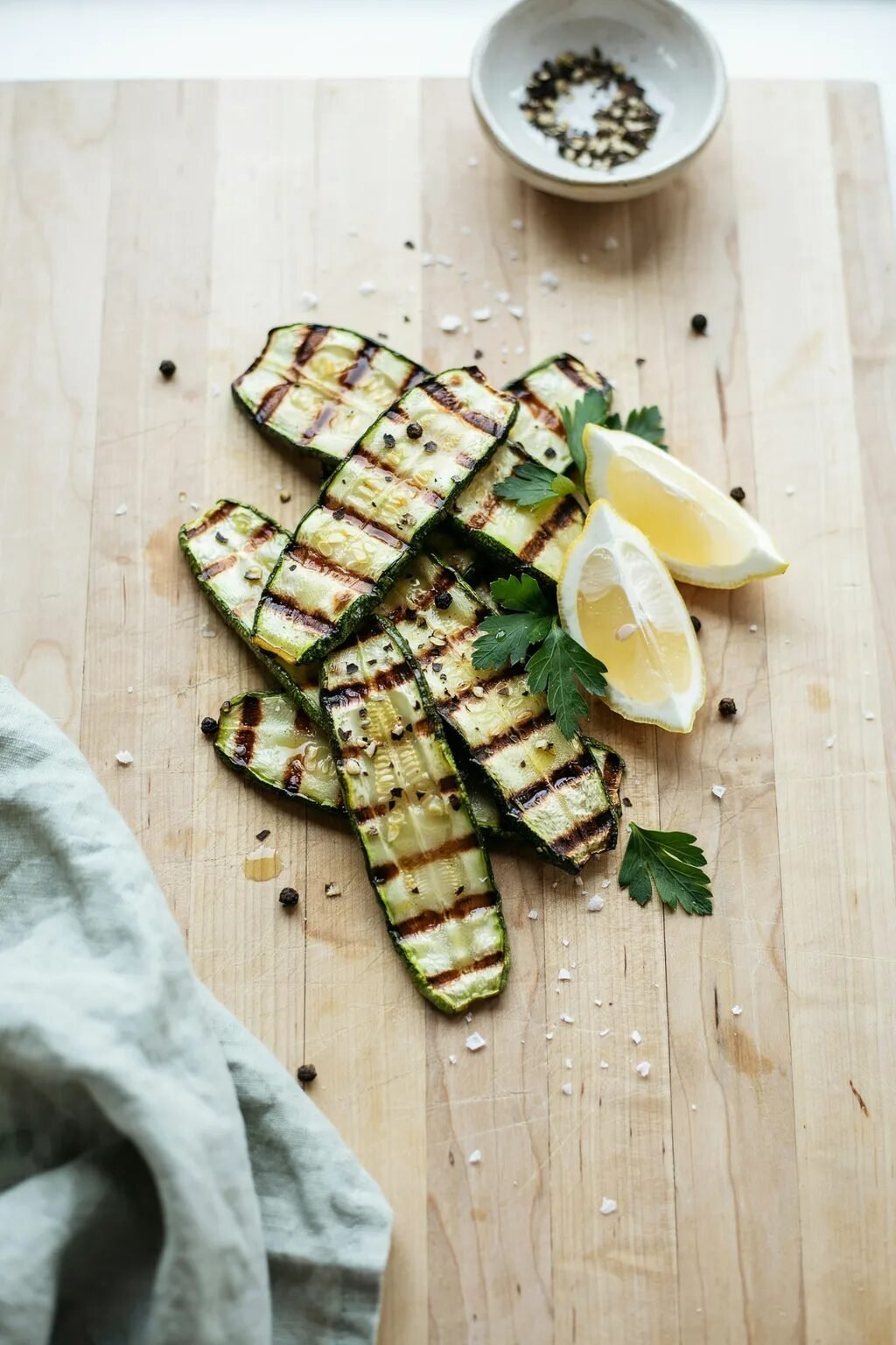 Lemon Pepper Zucchini