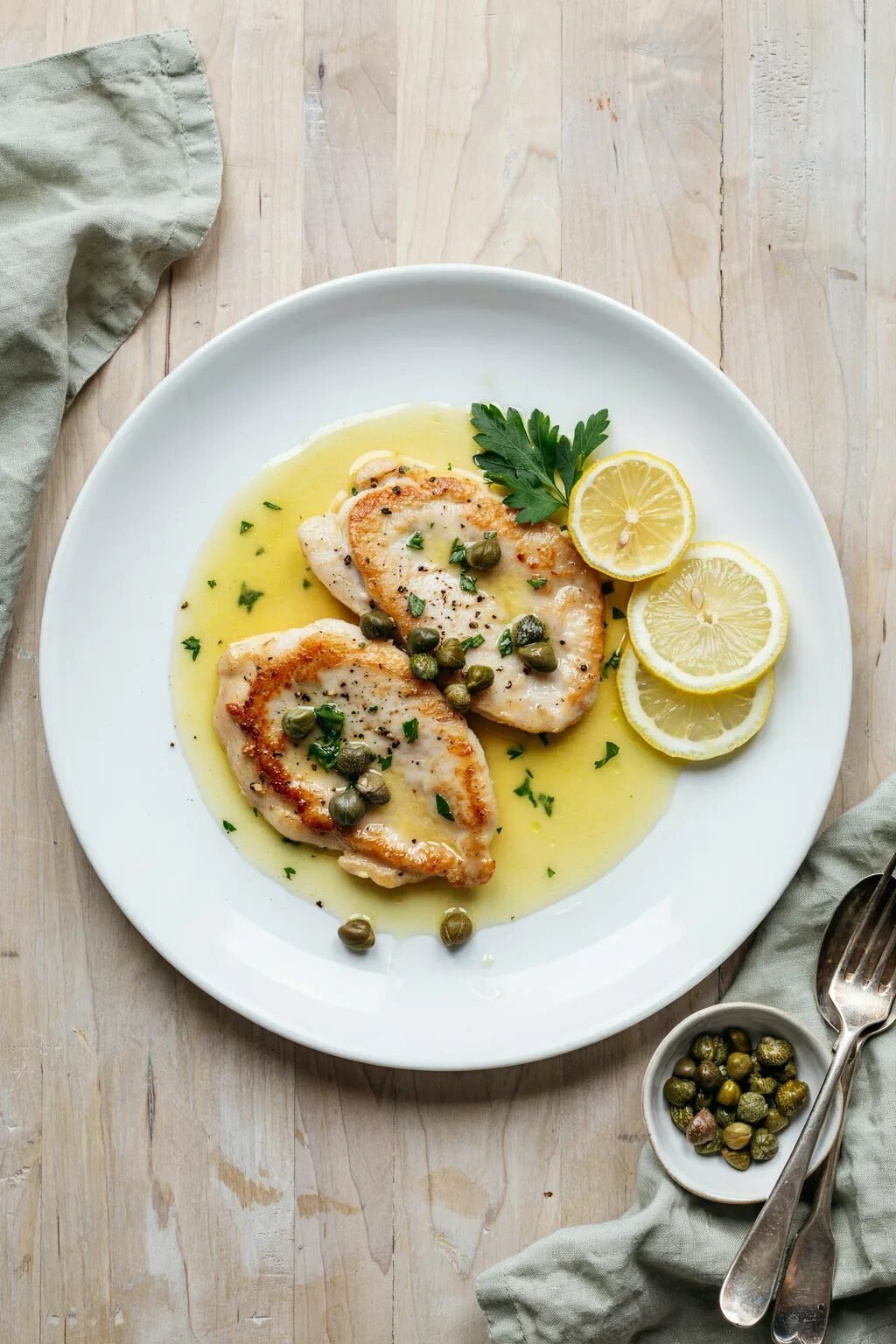 Lemon Caper Chicken Piccata