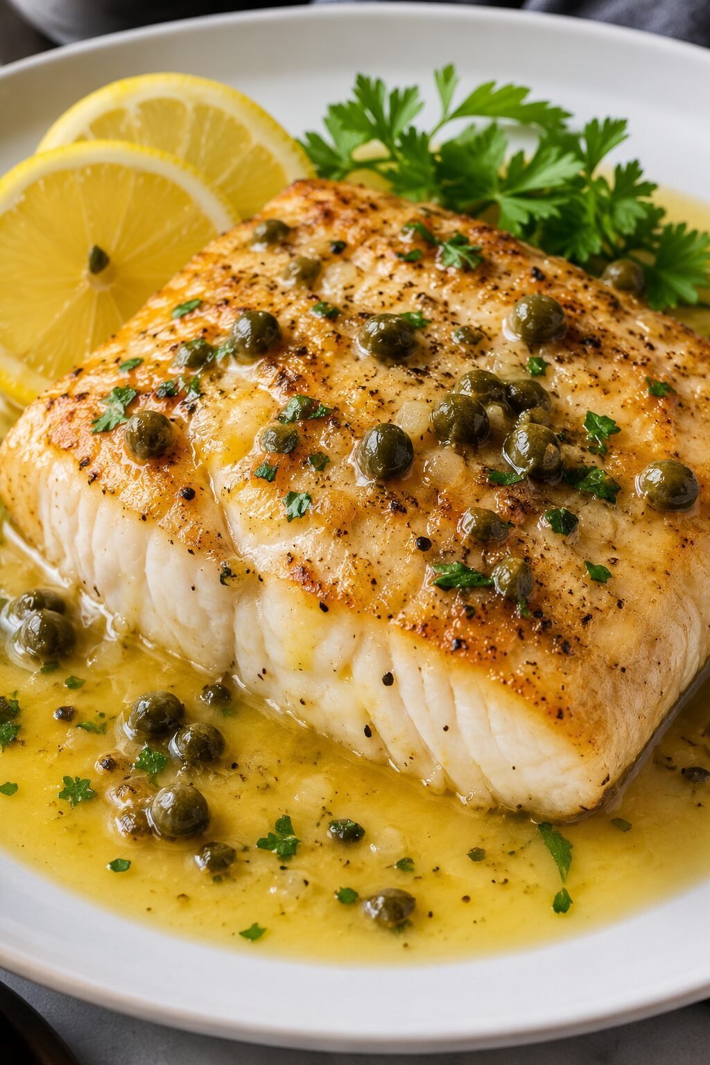 Lemon Caper White Fish