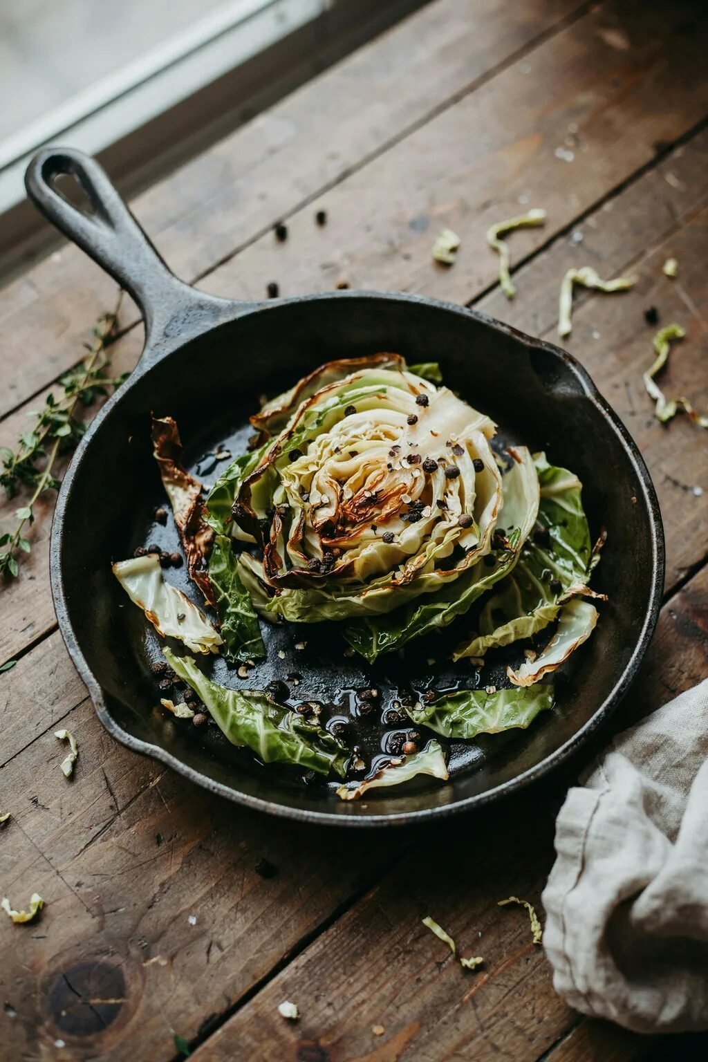 Black Pepper Cabbage