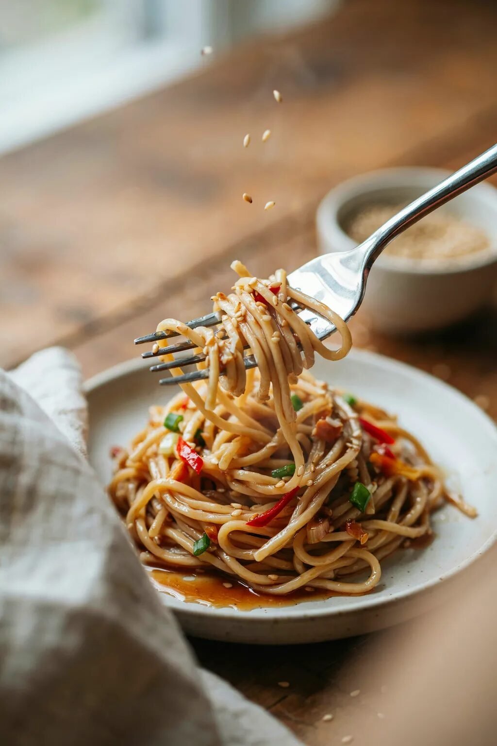 Spicy Peanut Noodles