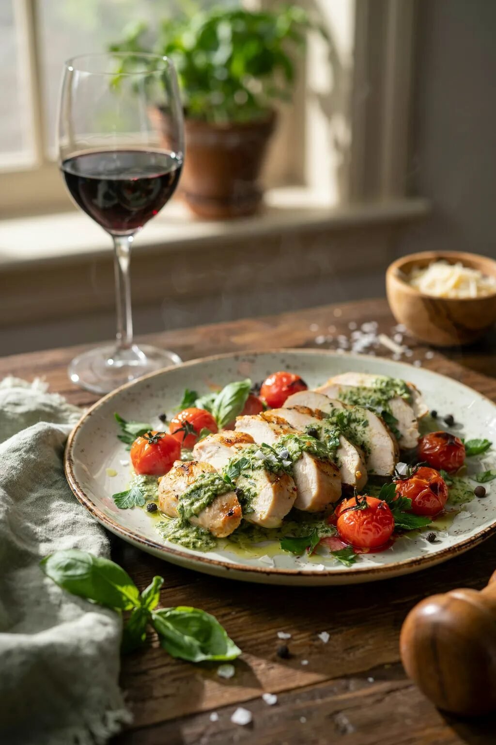 Creamy Pesto Chicken