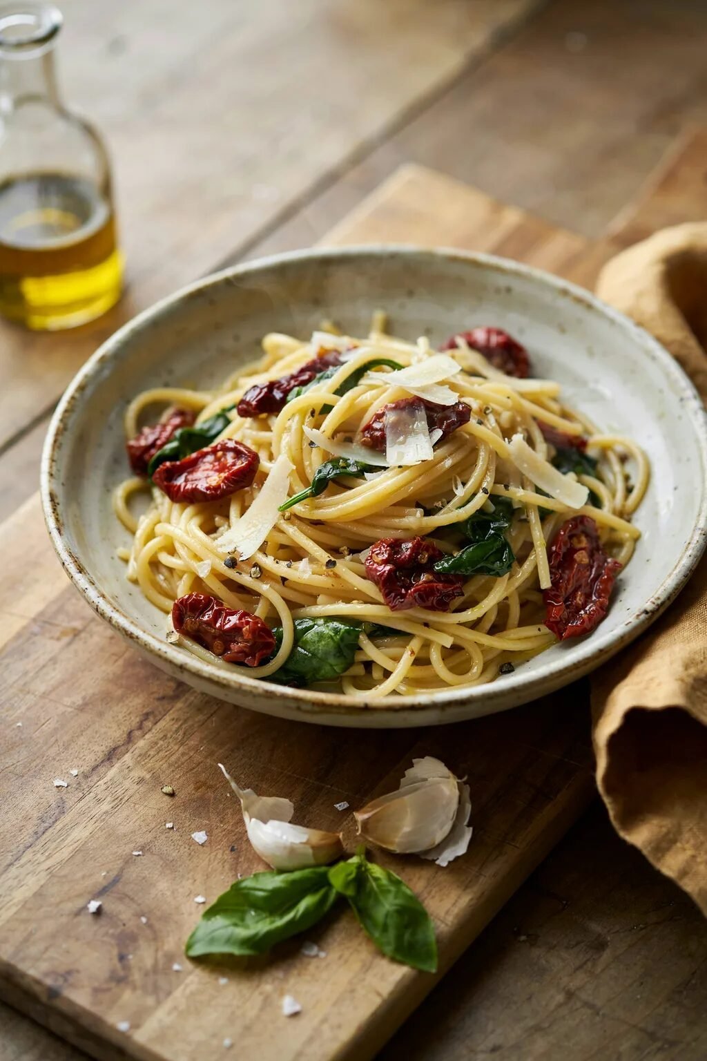 Sun-Dried Tomato Linguine