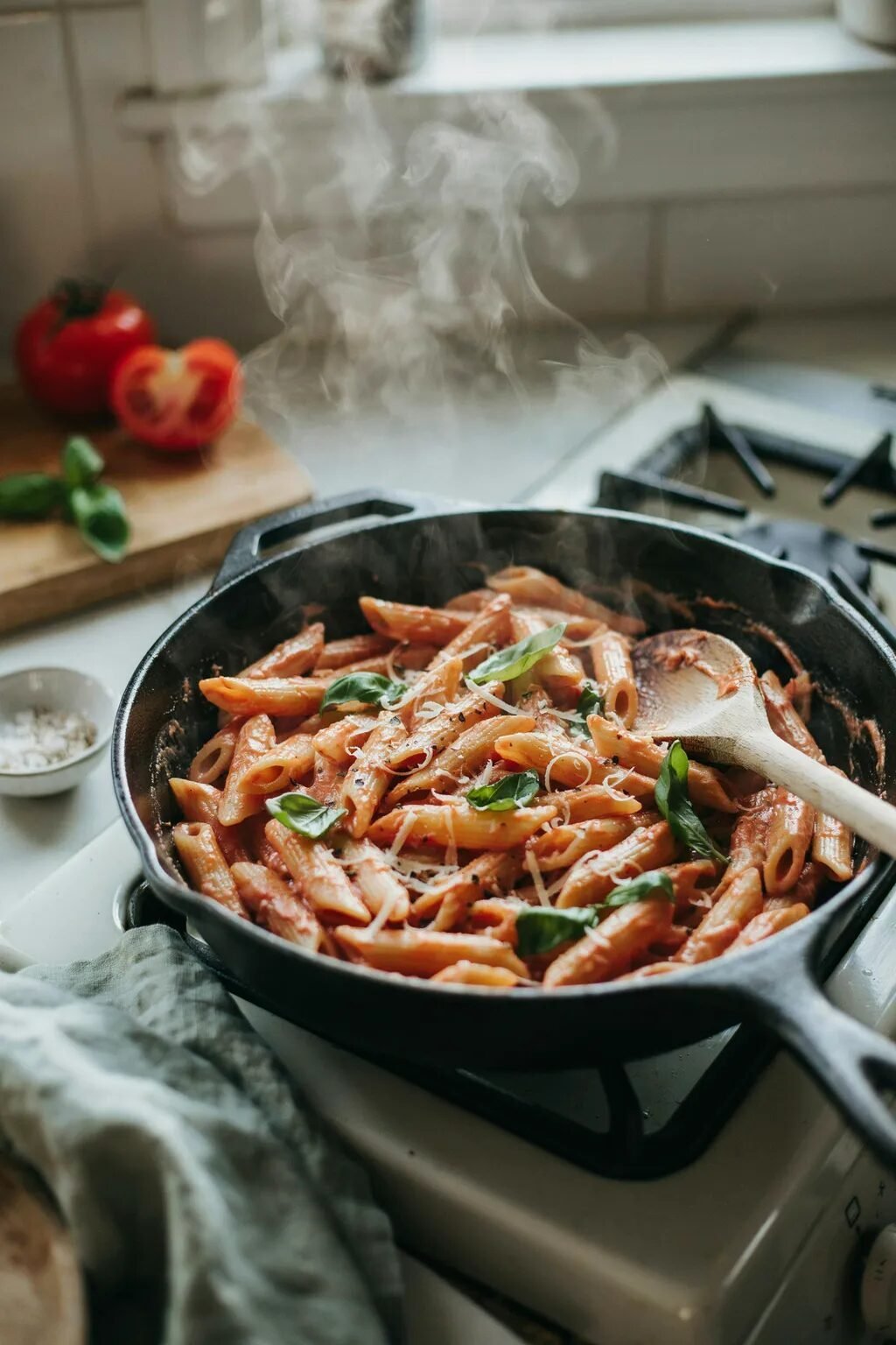 Creamy Tomato Basil Pasta