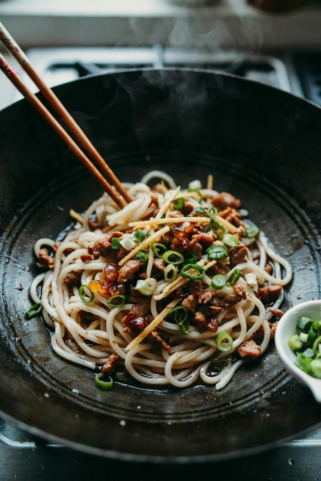 Ginger Pork Noodles