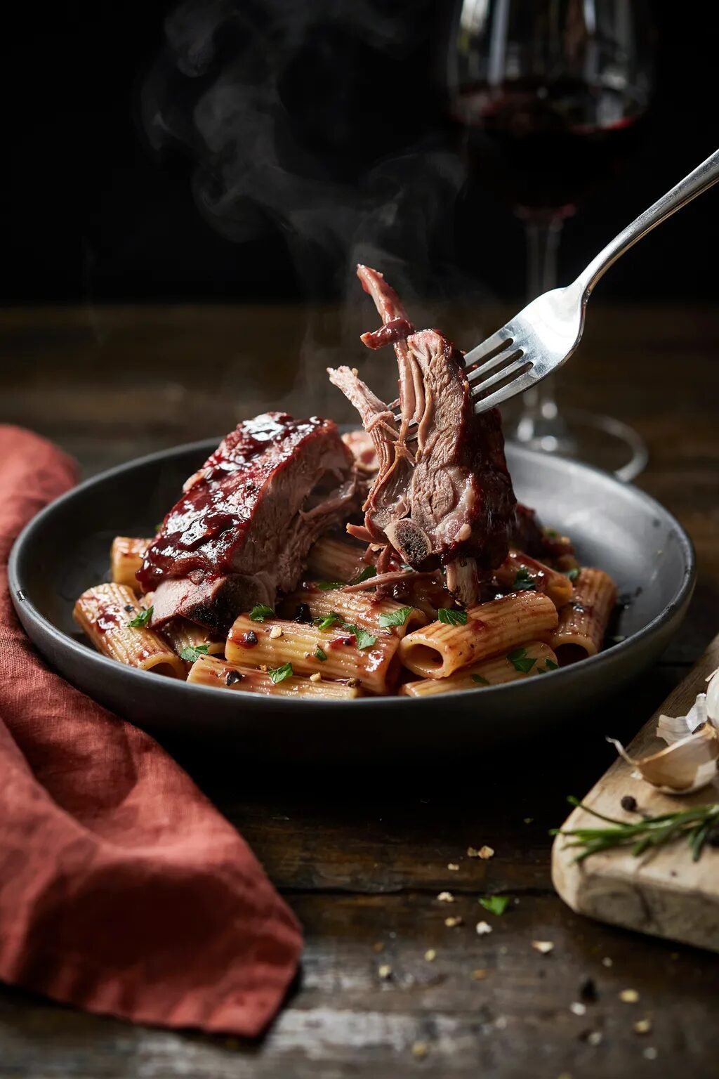 Red Wine Braised Short Rib Pasta