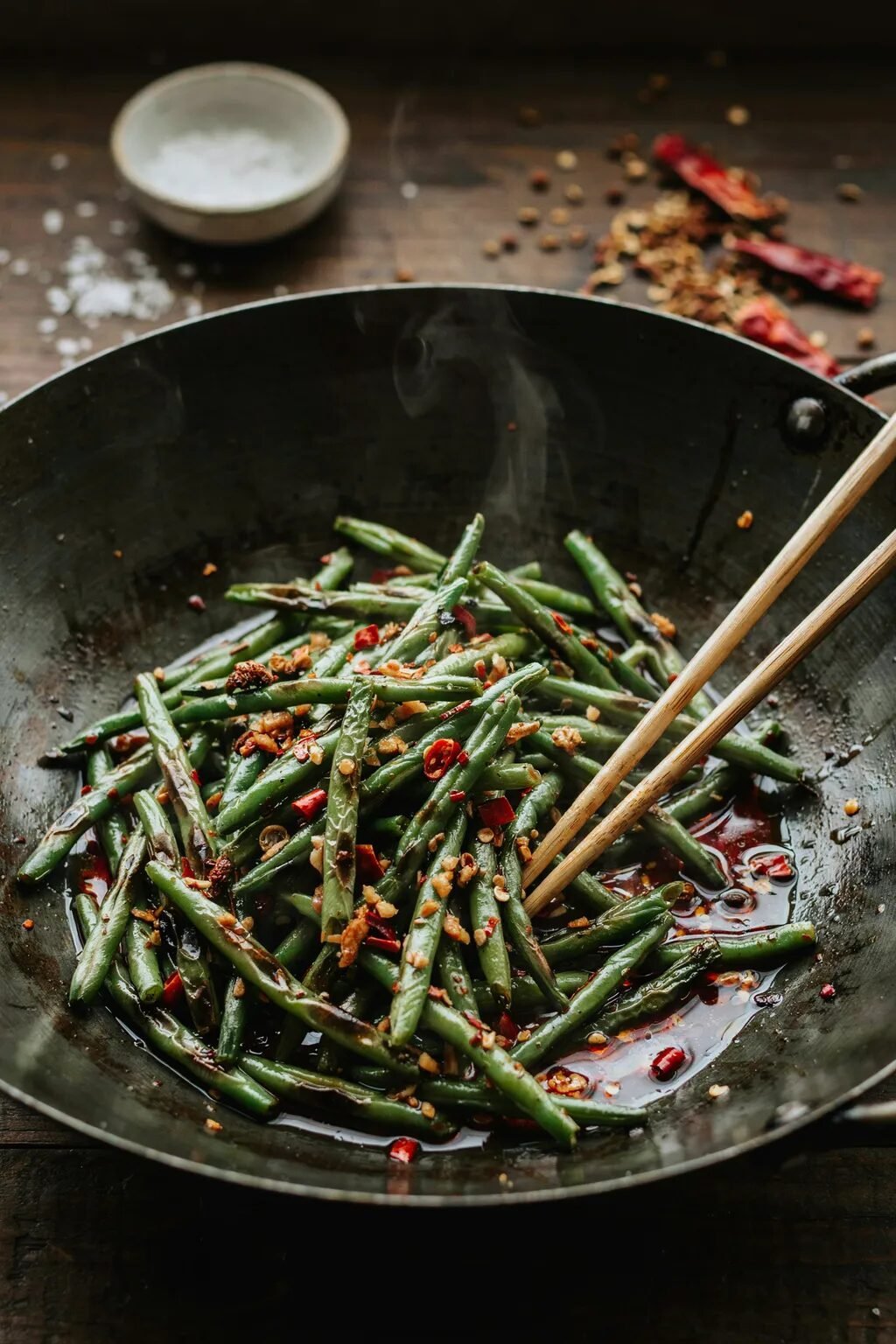 Spicy Szechuan Green Beans