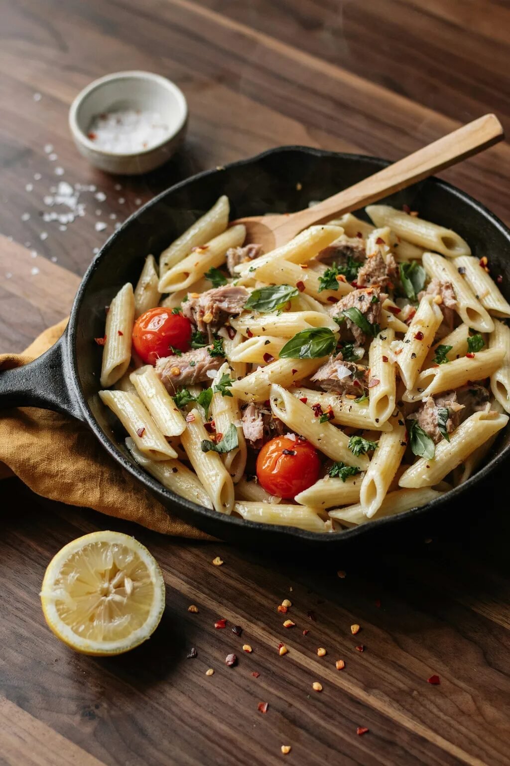 Spicy Tuna Pasta