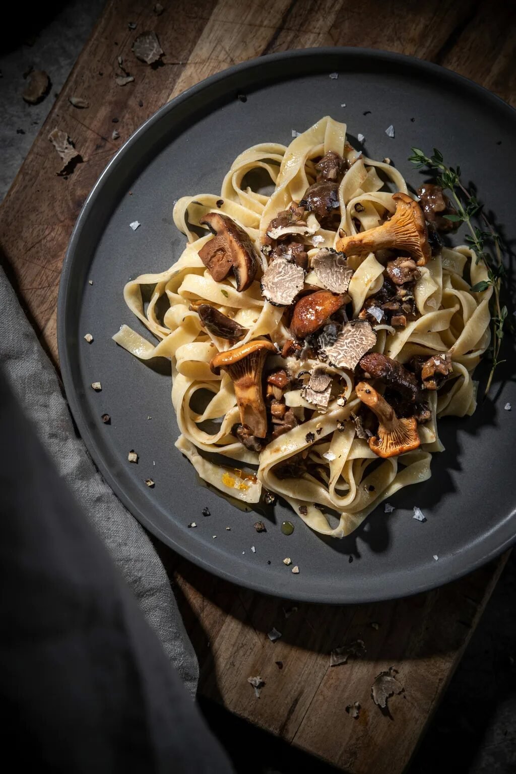 Truffle Mushroom Pappardelle