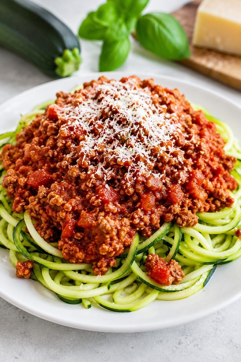 Zucchini Noodle Turkey Bolognese