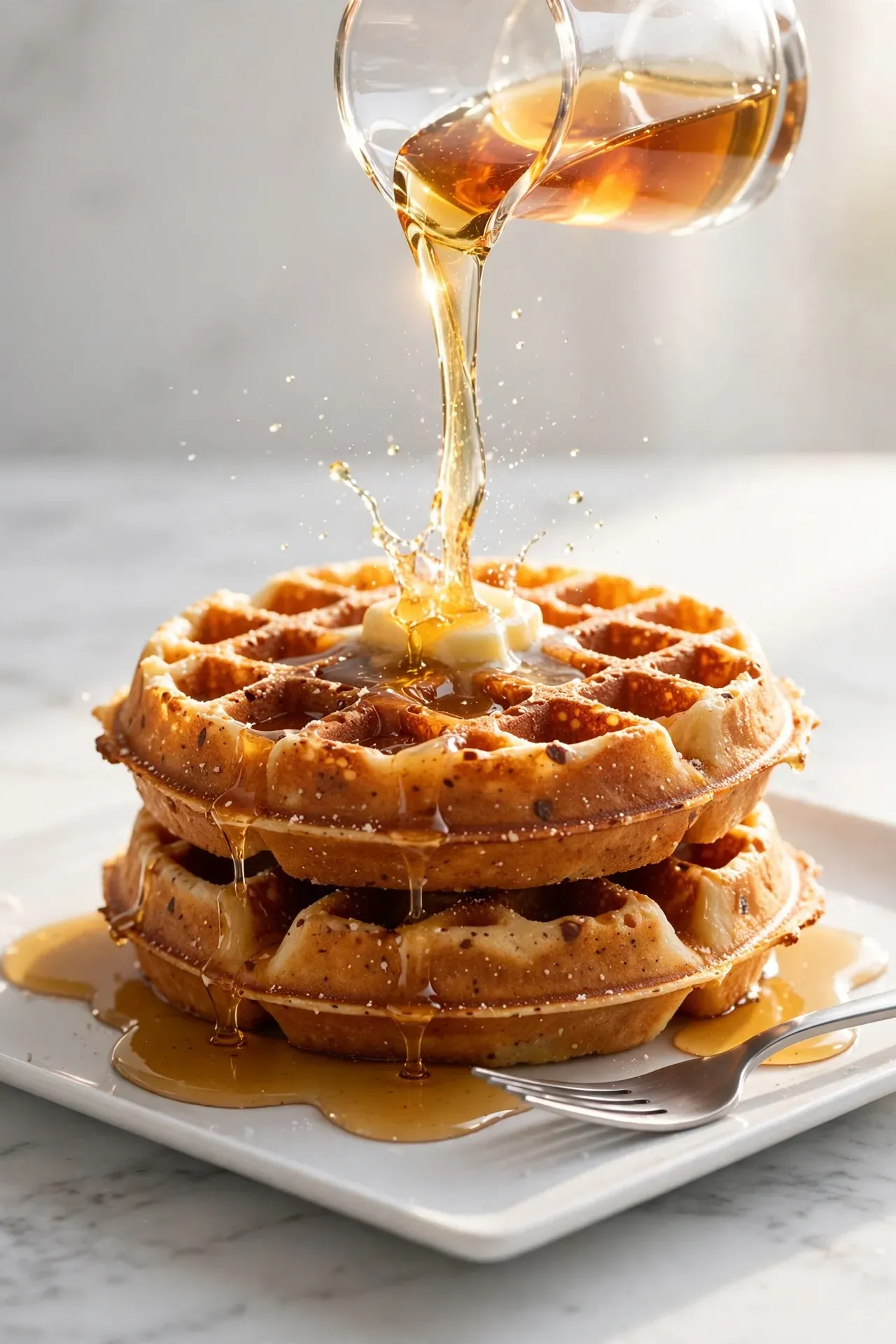 Almond Flour Waffles