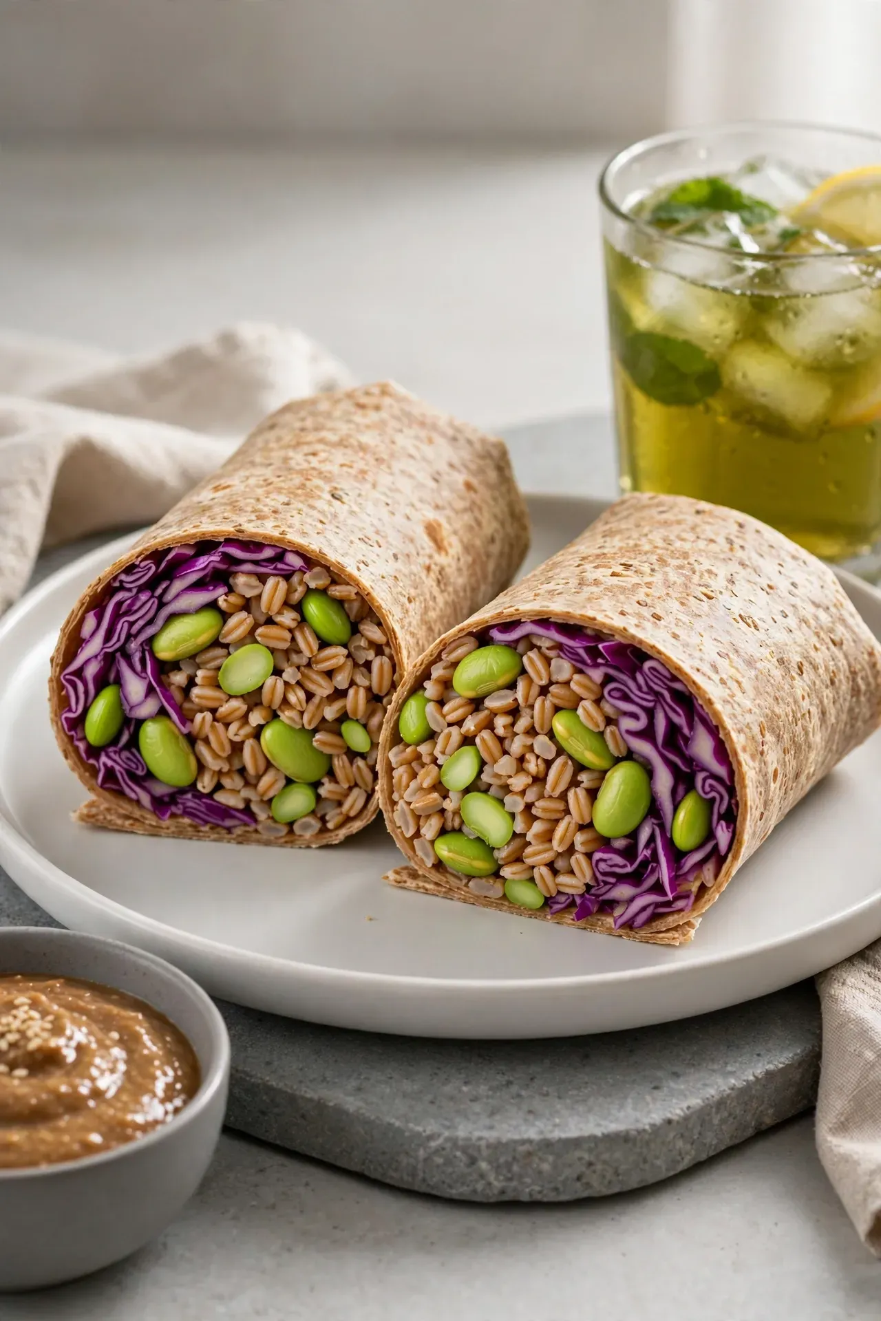 Ancient Grain Miso Wraps