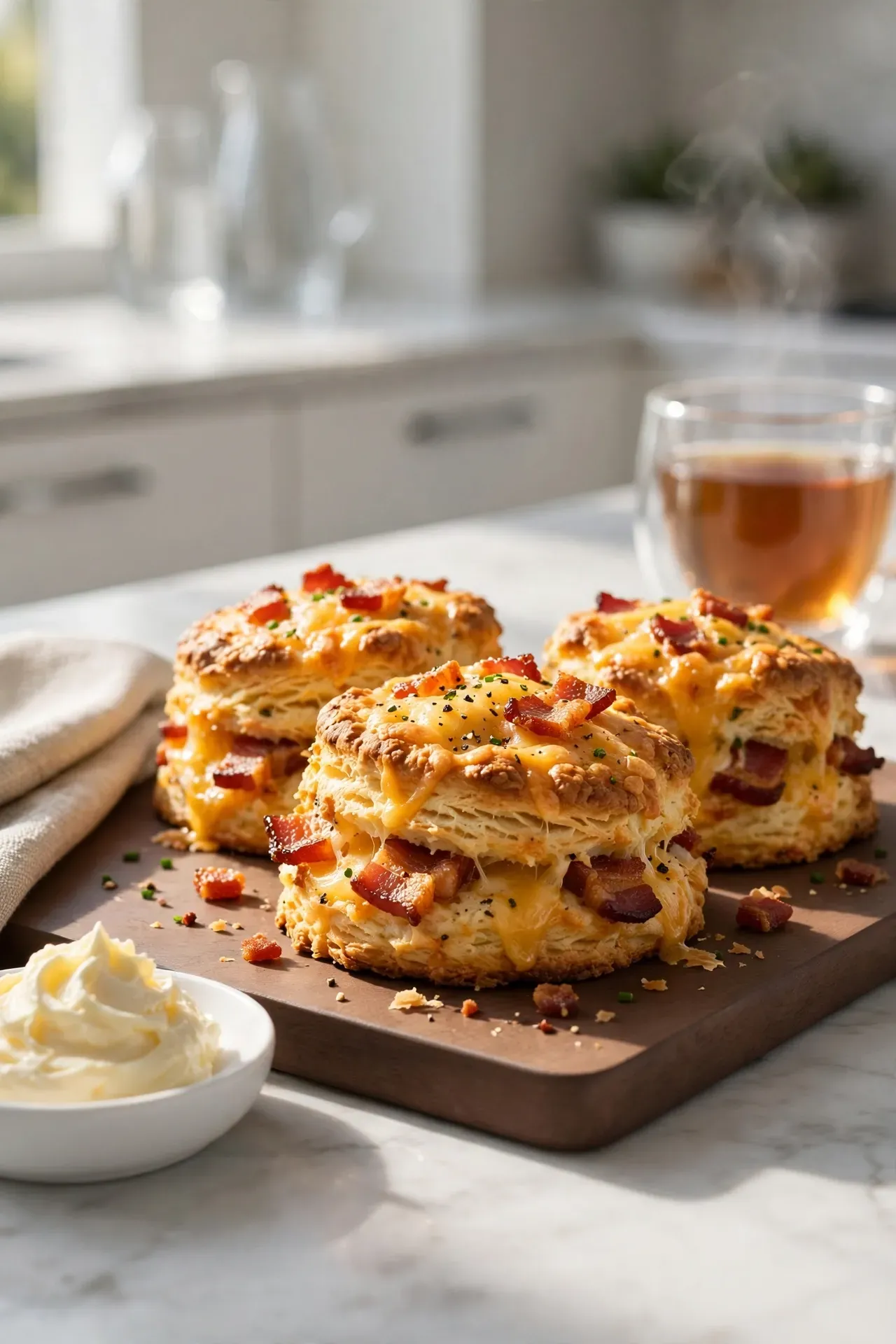Bacon Cheddar Scones