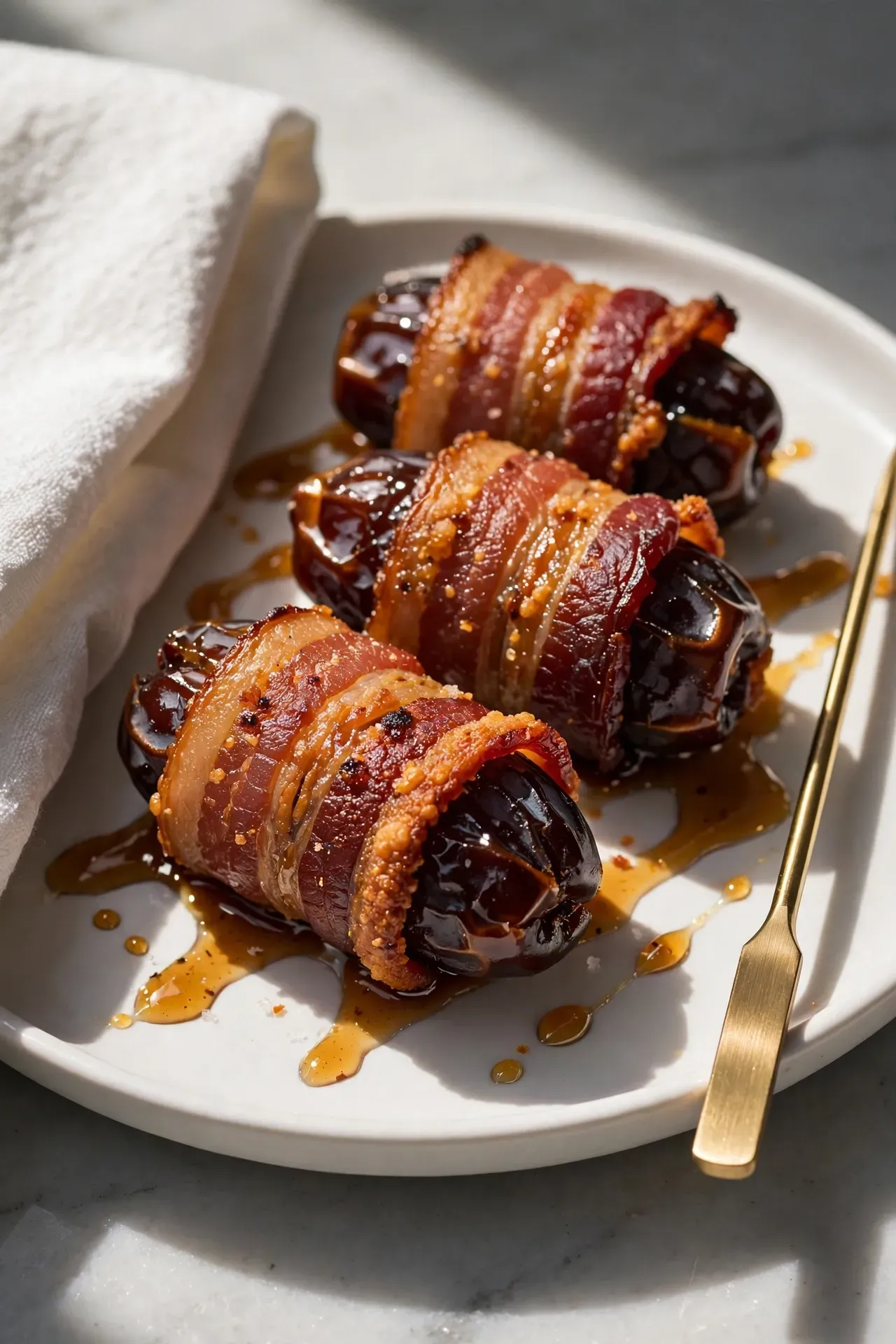 Bacon Wrapped Dates