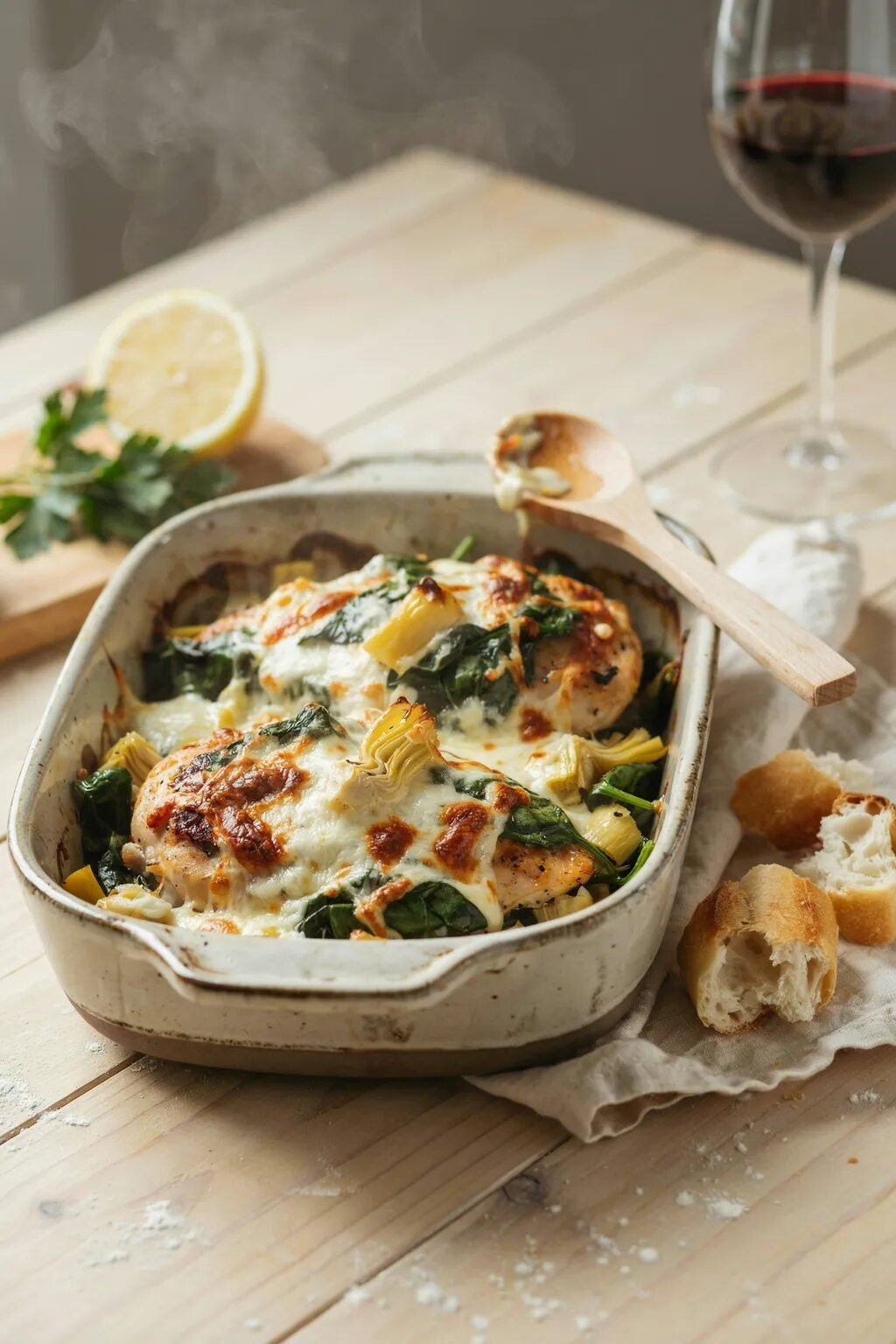 Spinach Artichoke Dip Chicken