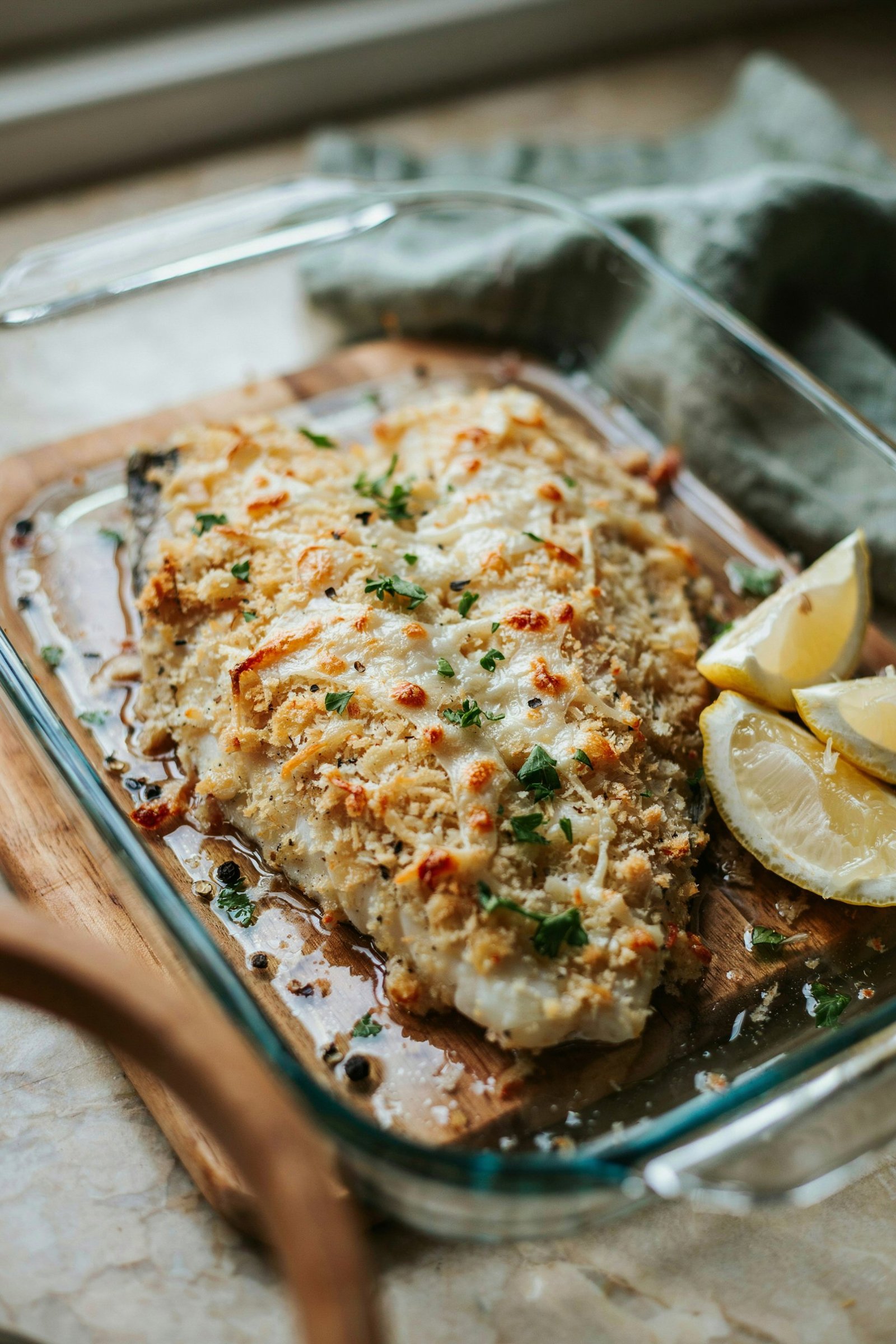 Parmesan Crusted Tilapia