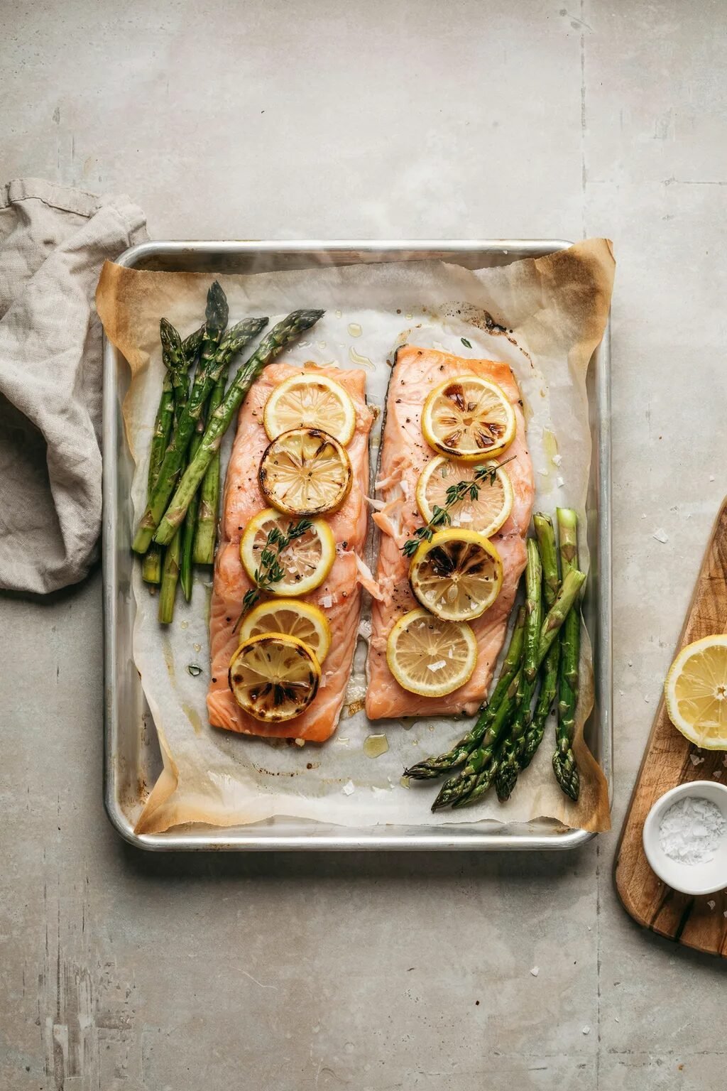 One Pan Lemon Salmon