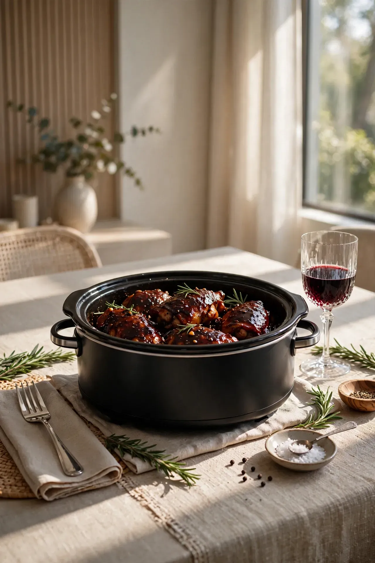 Balsamic Glazed Thighs