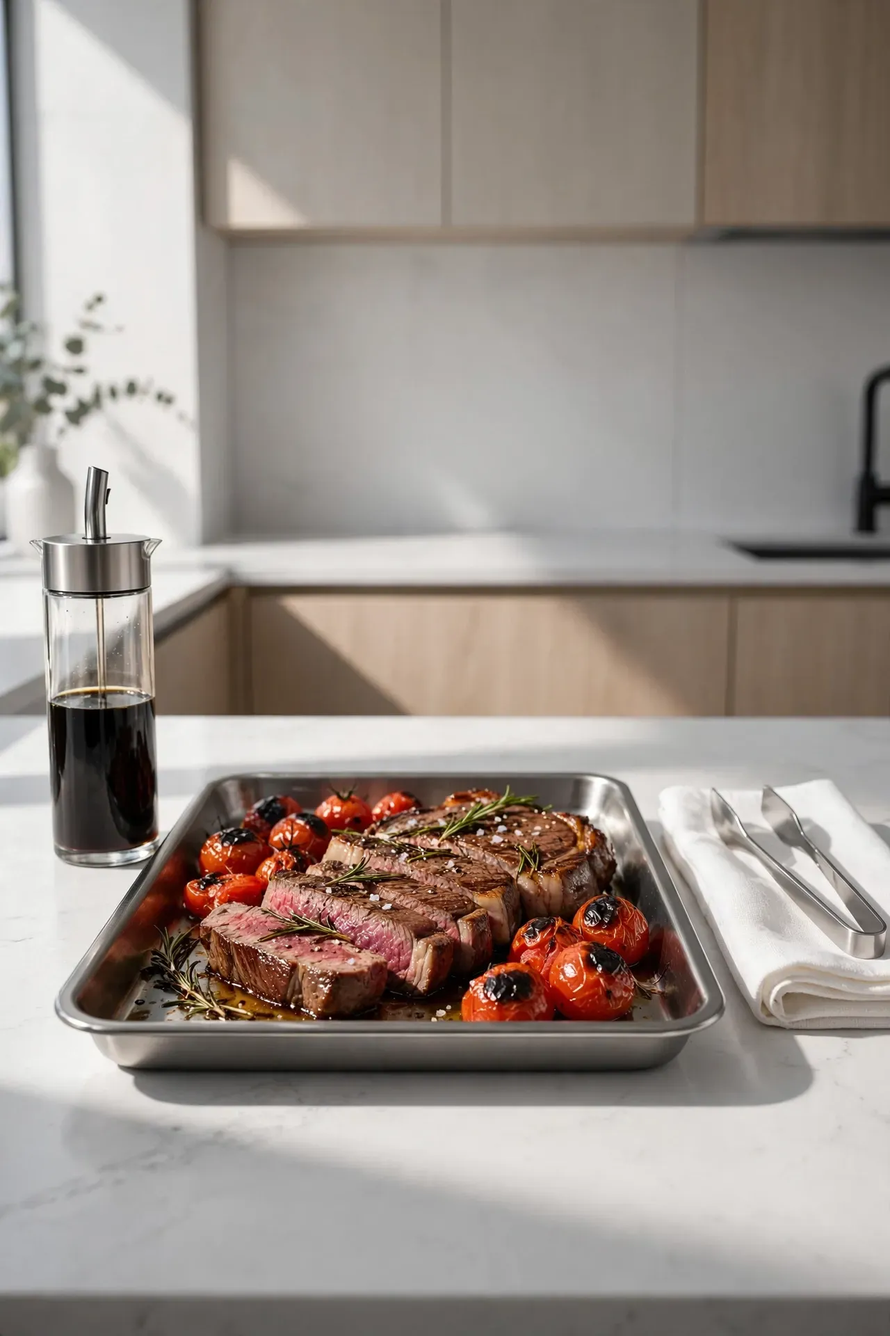 Balsamic Glazed Steak