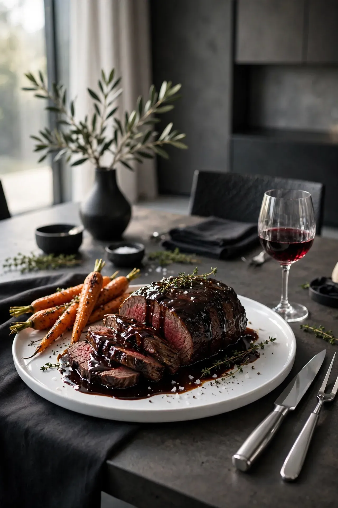 Balsamic Glazed Pot Roast