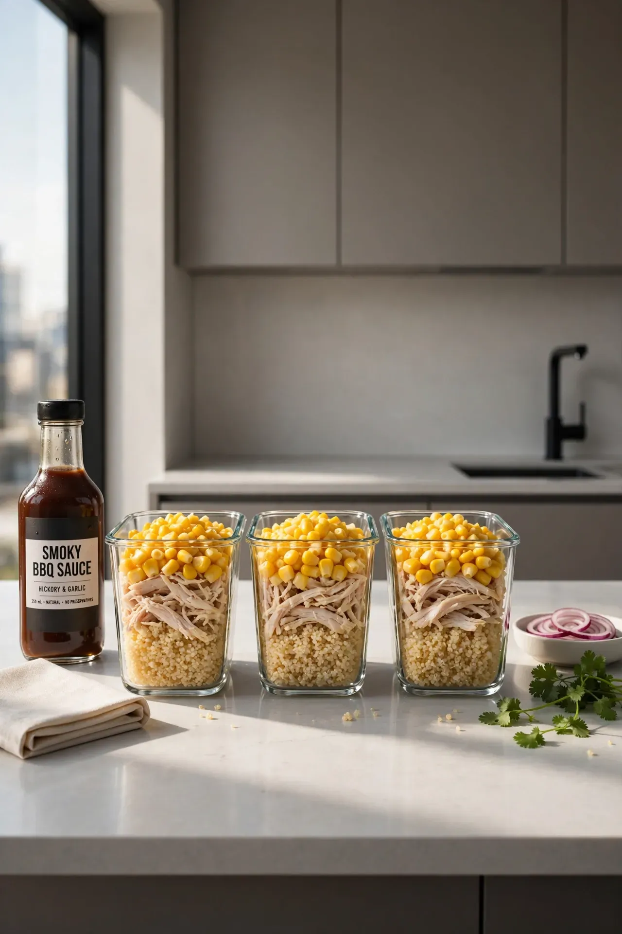 BBQ Chicken Quinoa Bowls