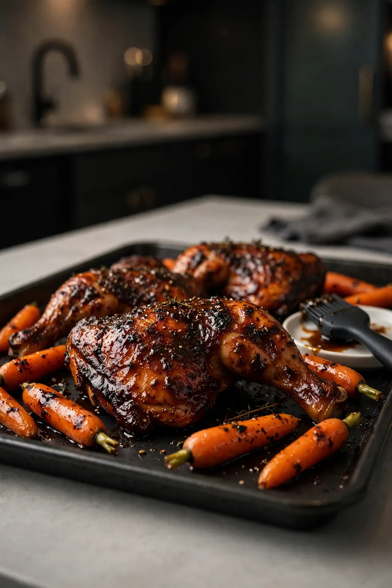BBQ Ranch Chicken and Carrots