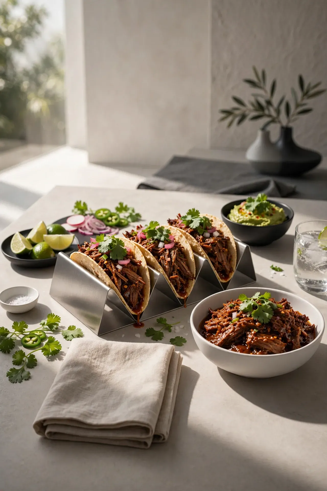 Beef Barbacoa Tacos