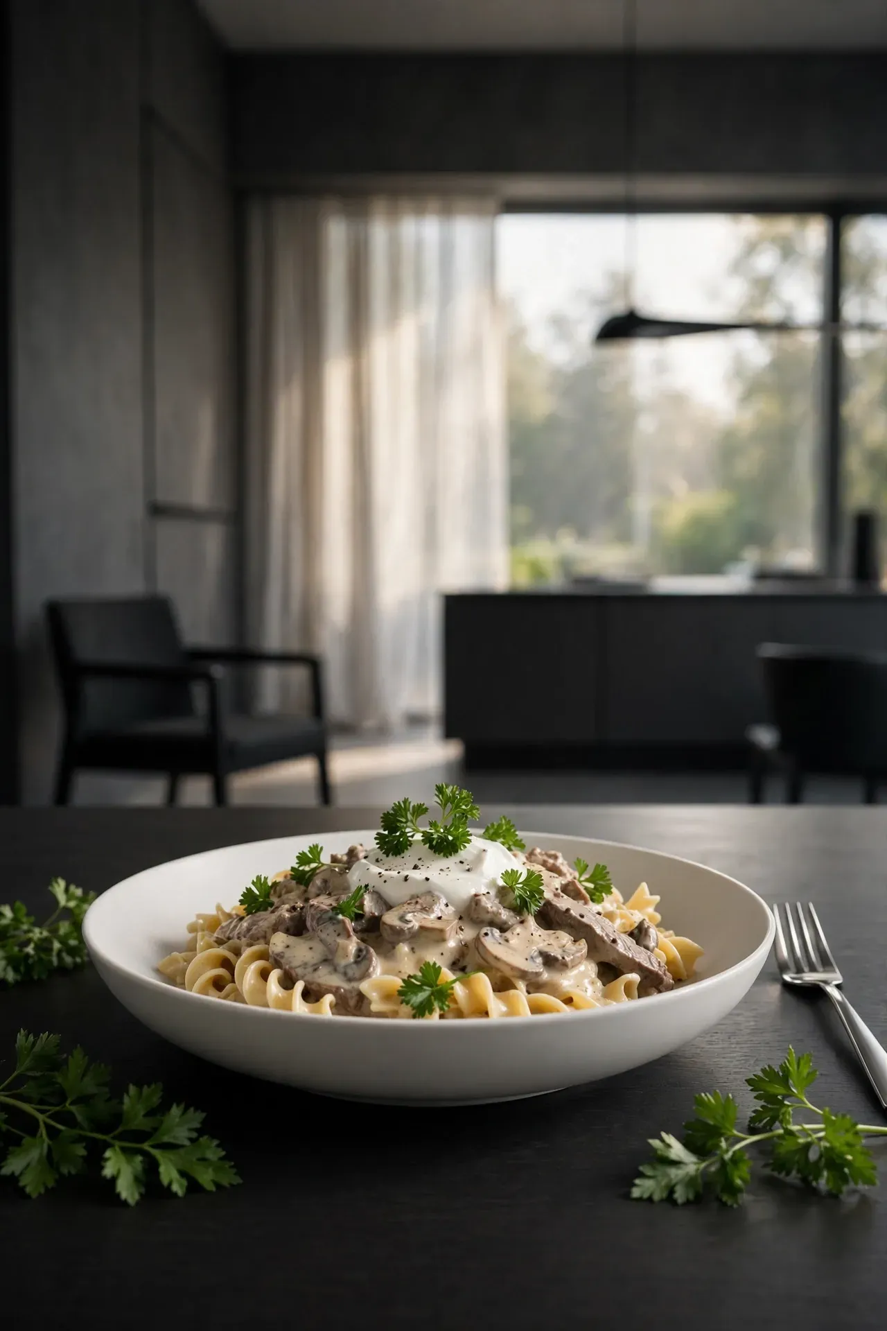 Beef Stroganoff Noodles