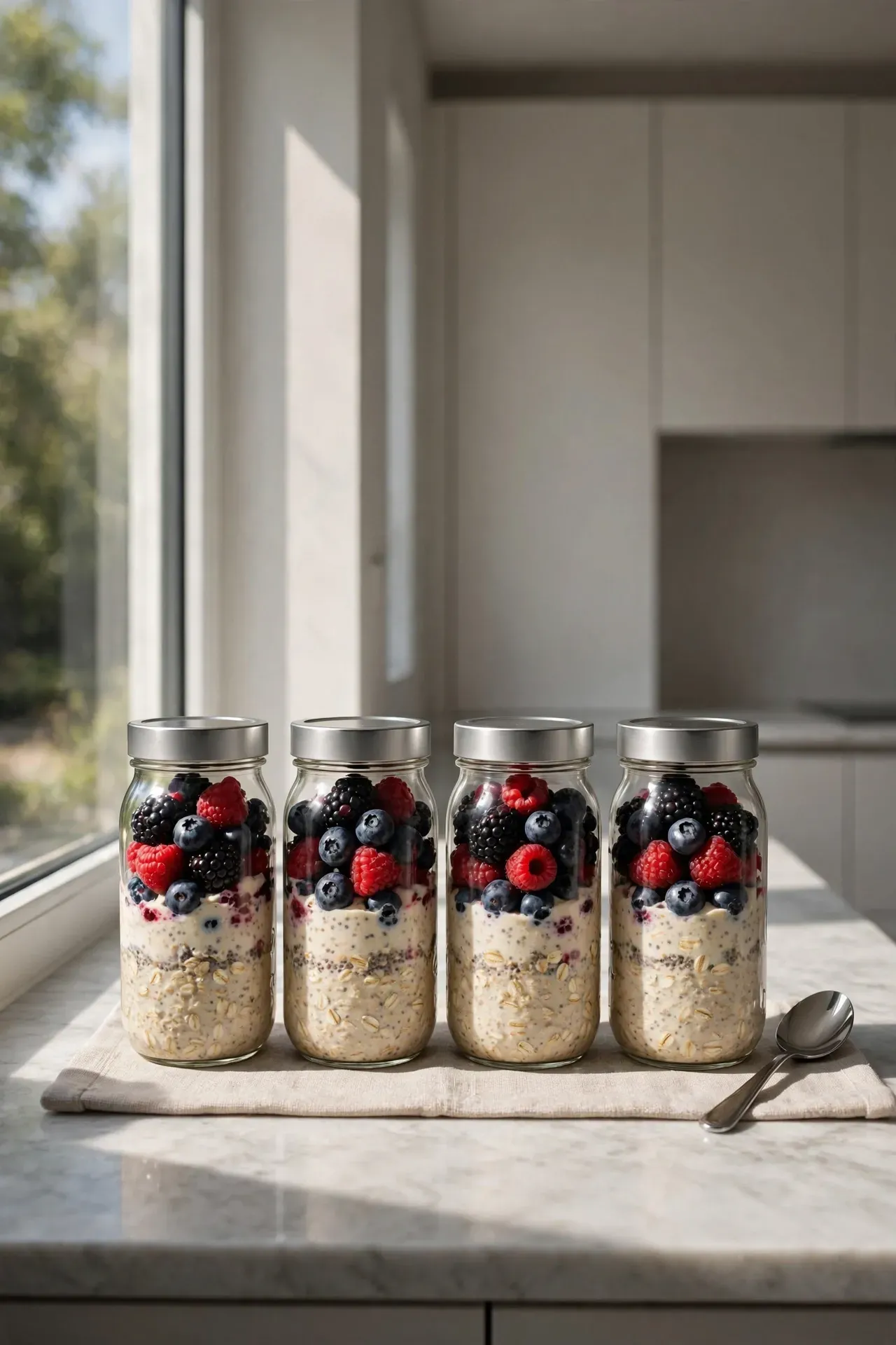 Berry Overnight Oats