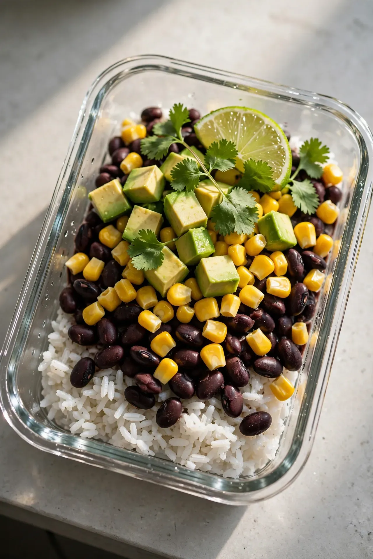 Black Bean Burrito Bowls