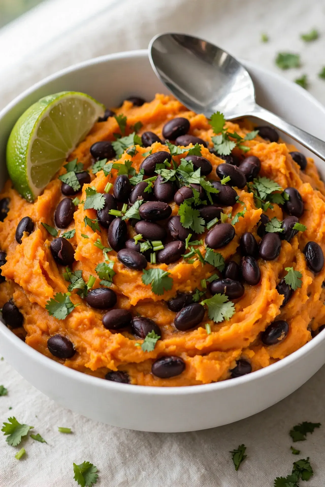 Black Bean Sweet Potato Mash