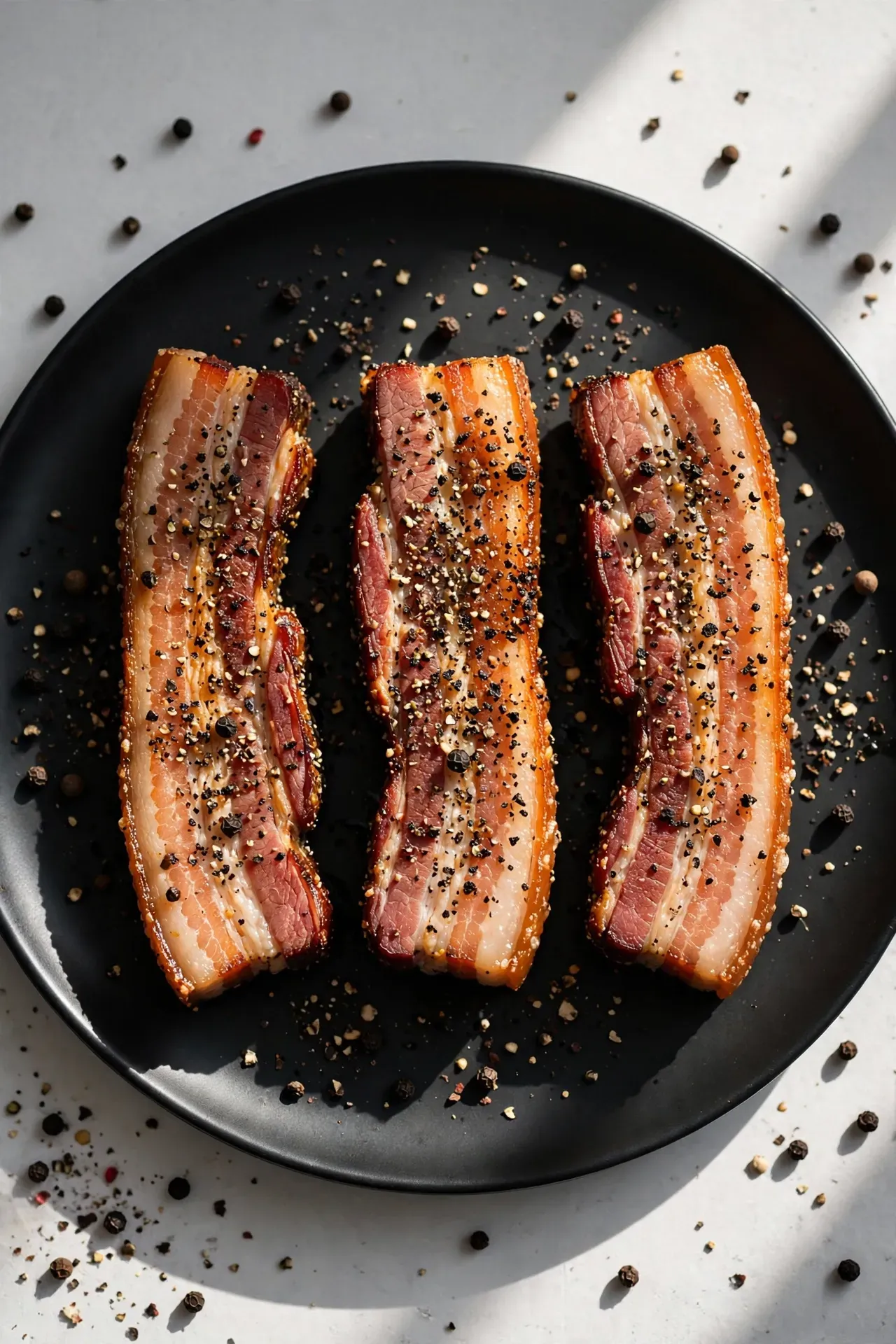 Black Pepper Thick Cut Bacon