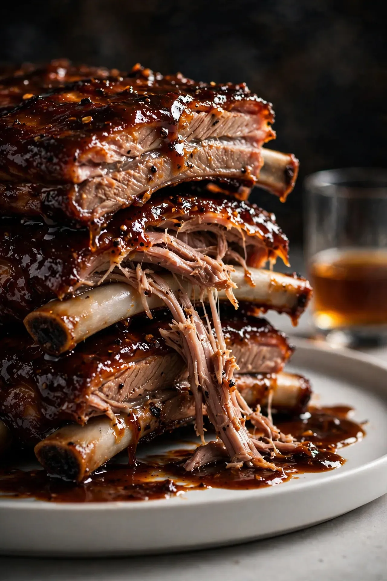 Bourbon Barbecue Ribs