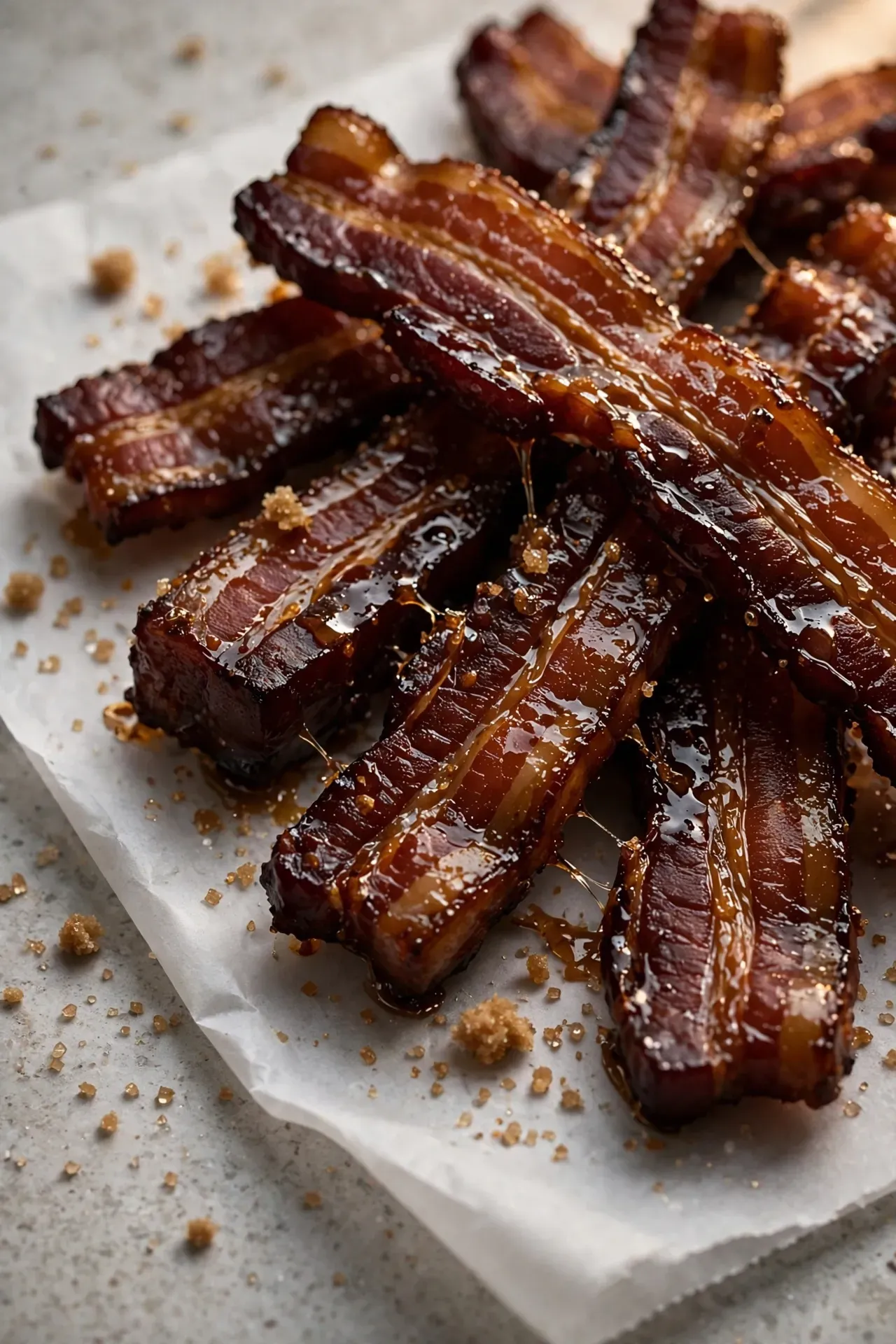 Brown Sugar Candied Bacon
