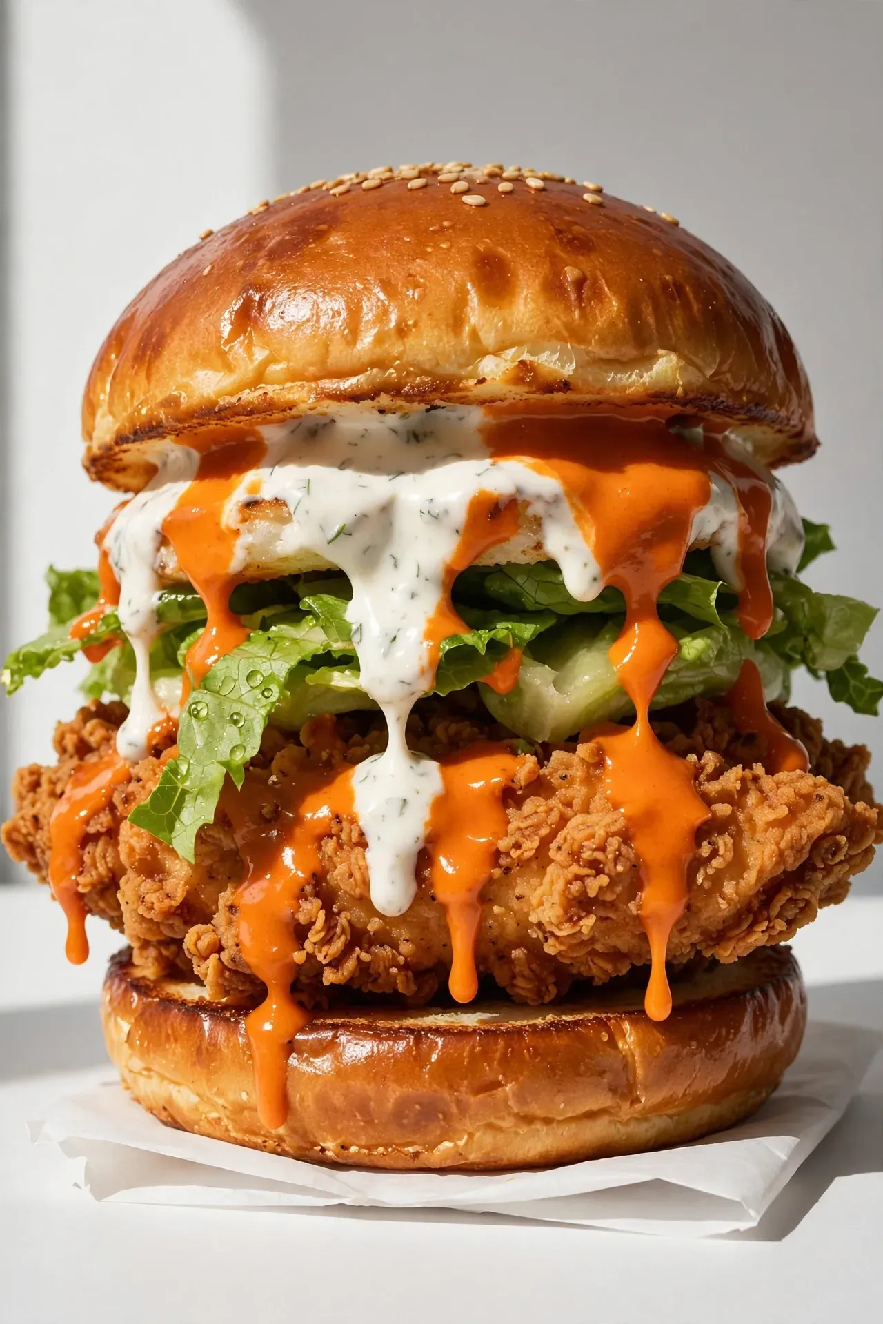 Spicy Buffalo Chicken Sandwiches