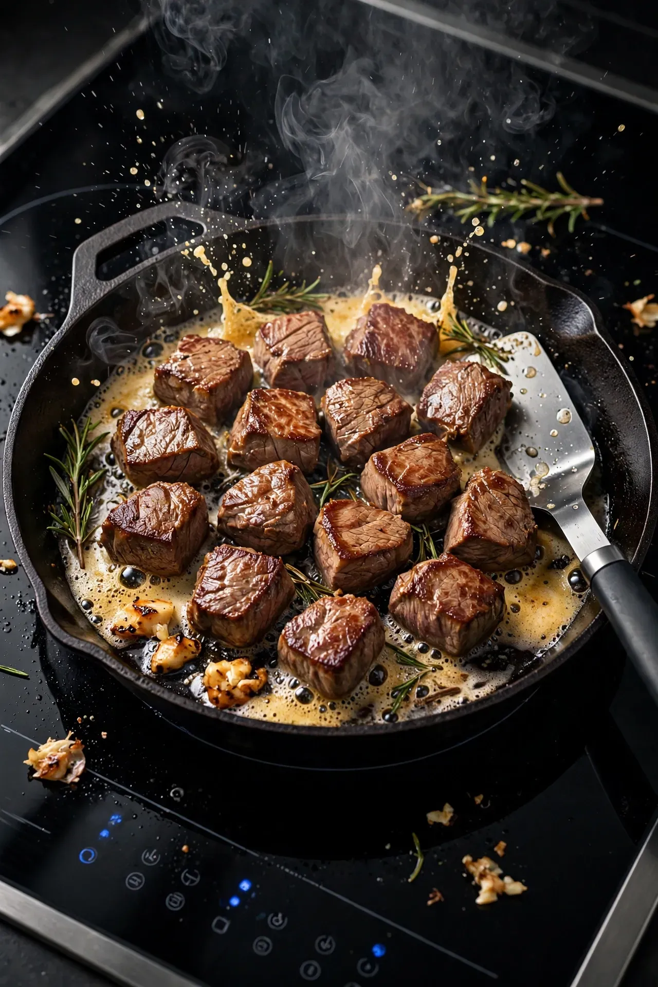 Butter Seared Steak Bites