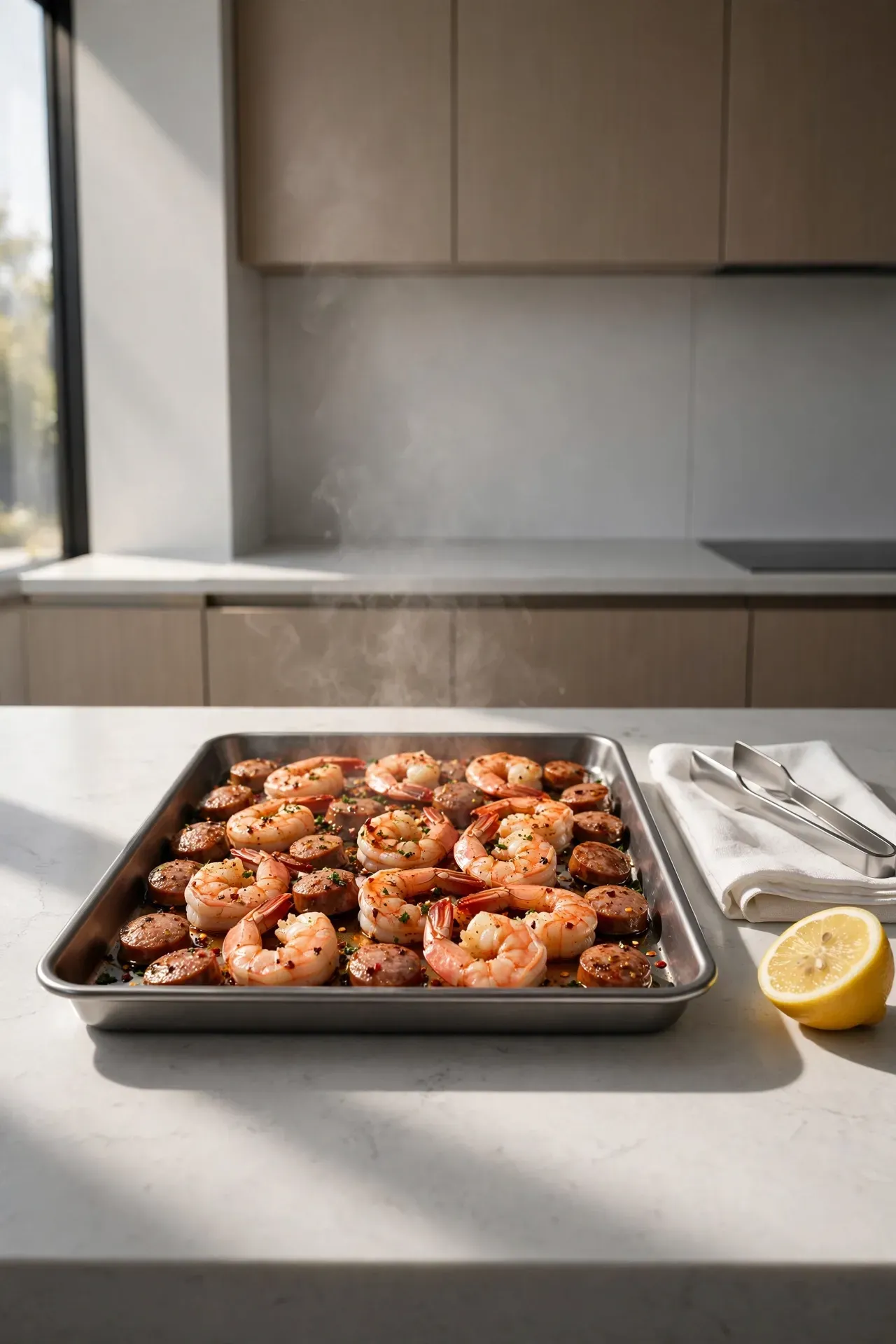 Cajun Shrimp Sausage
