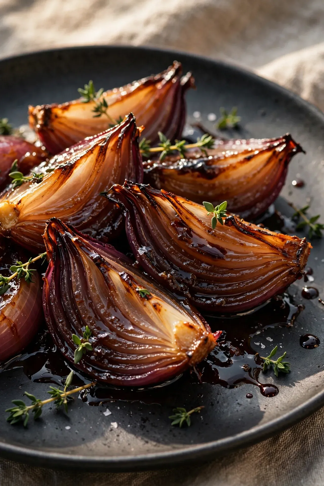 Caramelized Red Onions