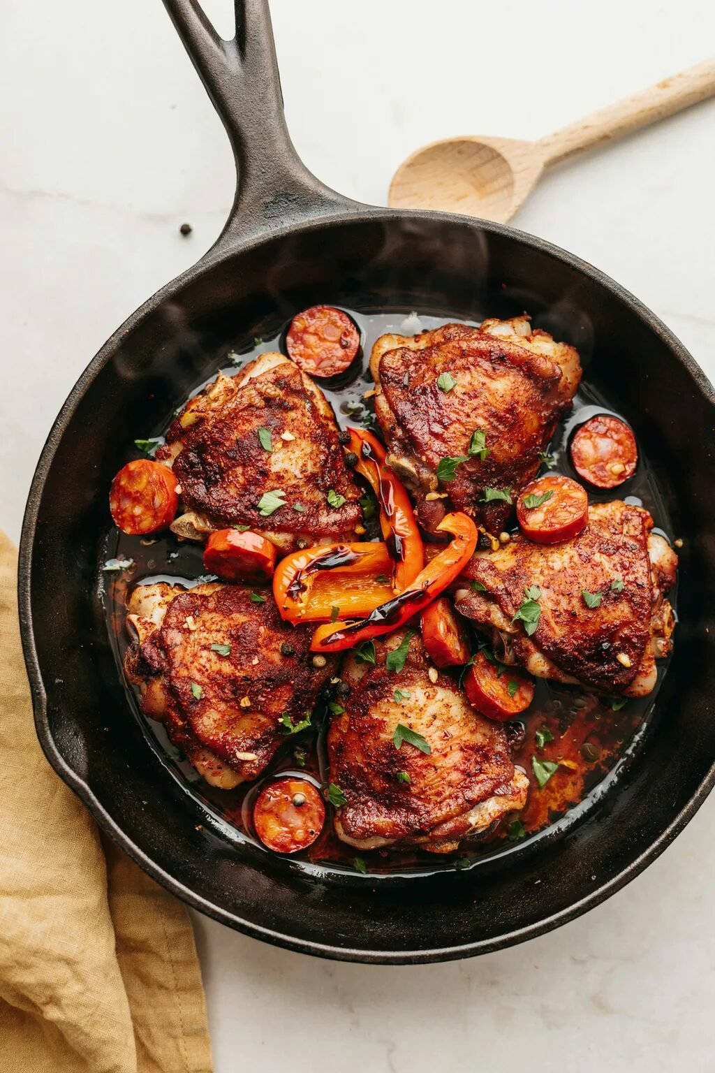 Smoked Paprika Chicken Skillet