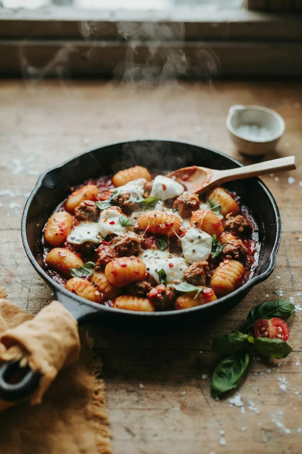 Spicy Sausage Gnocchi